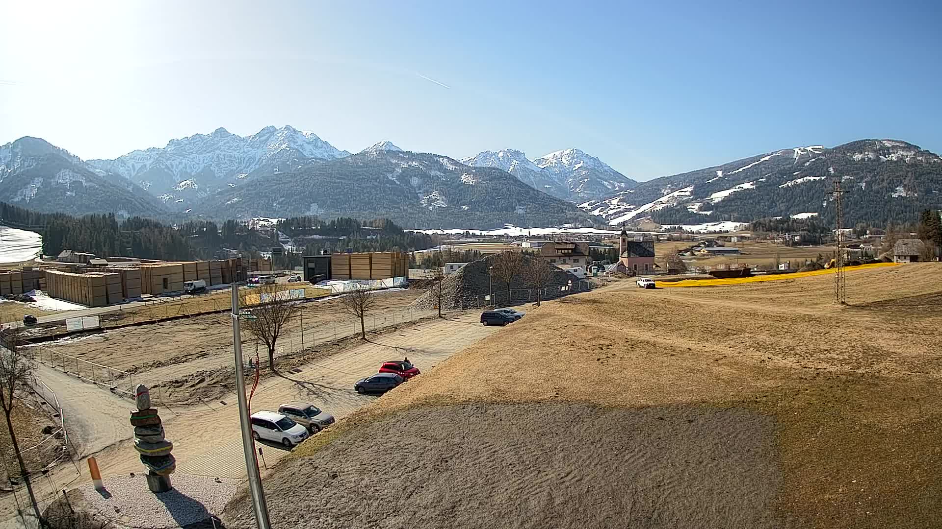 Webcam Rasun / Plan de Corones – Vista live dalla Valle di Anterselva