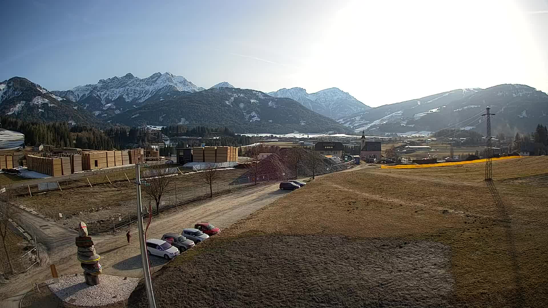 Webcam Rasun / Plan de Corones – Vista live dalla Valle di Anterselva