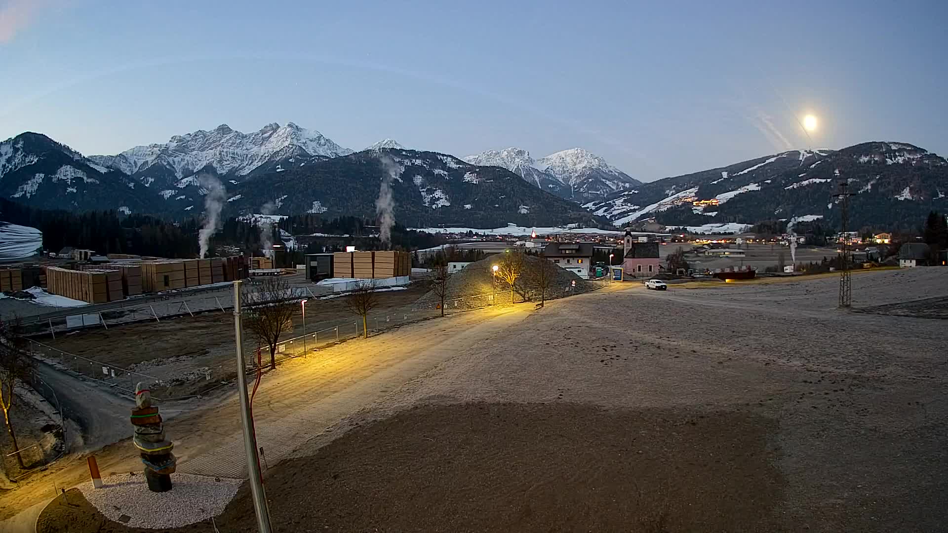 Webcam Rasun / Plan de Corones – Vista live dalla Valle di Anterselva