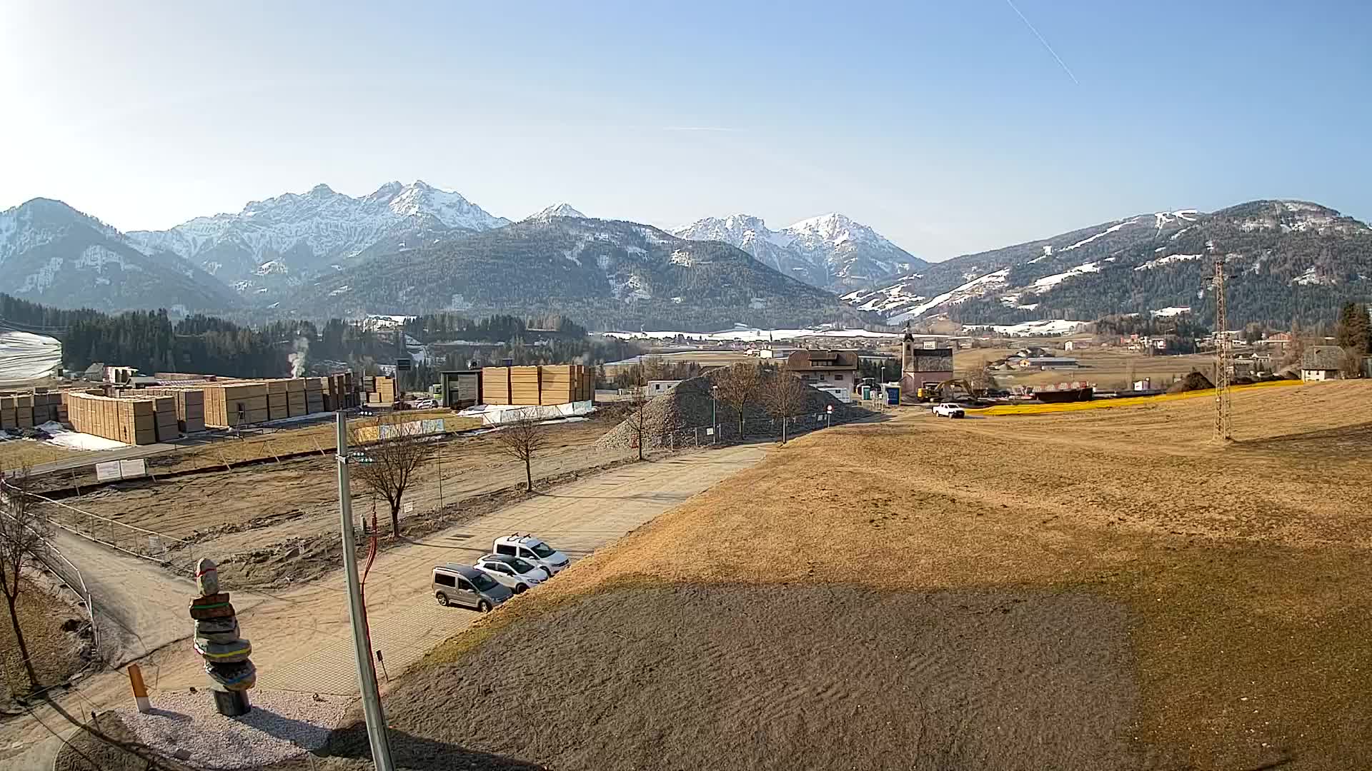 Webcam Rasun / Plan de Corones – Vista live dalla Valle di Anterselva