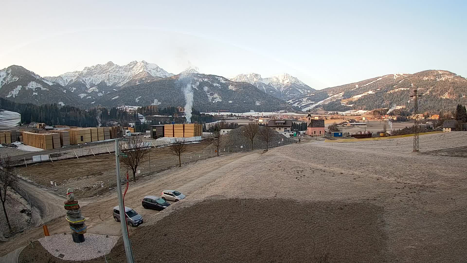 Webcam Rasun / Plan de Corones – Vista live dalla Valle di Anterselva