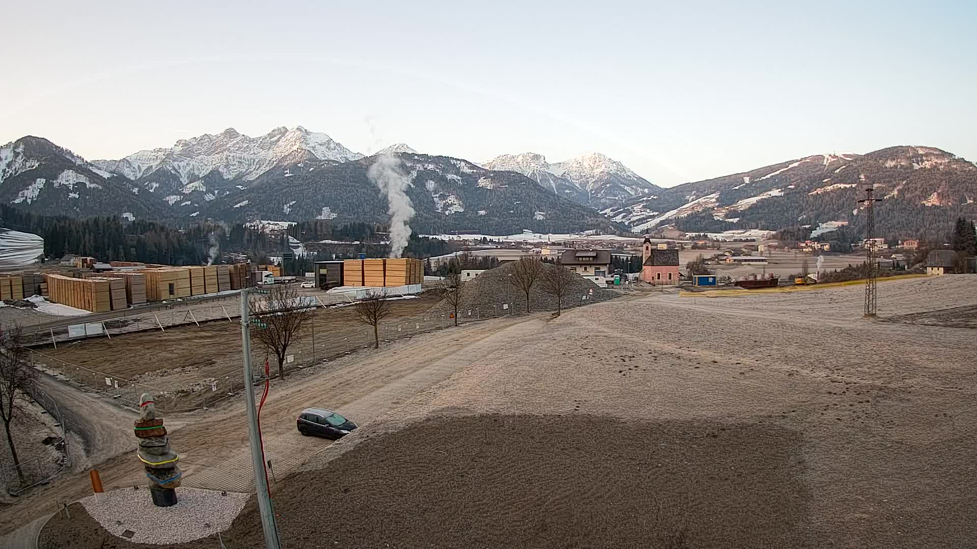 Webcam Rasun / Plan de Corones – Vista live dalla Valle di Anterselva