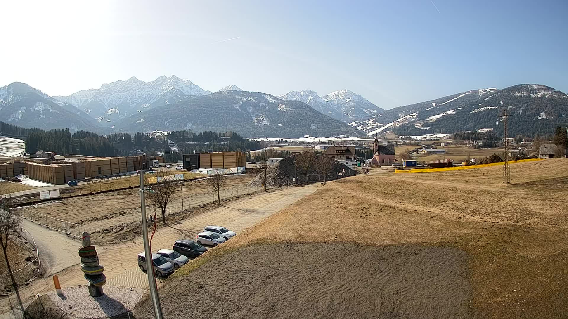 Webcam Rasun / Plan de Corones – Vista live dalla Valle di Anterselva