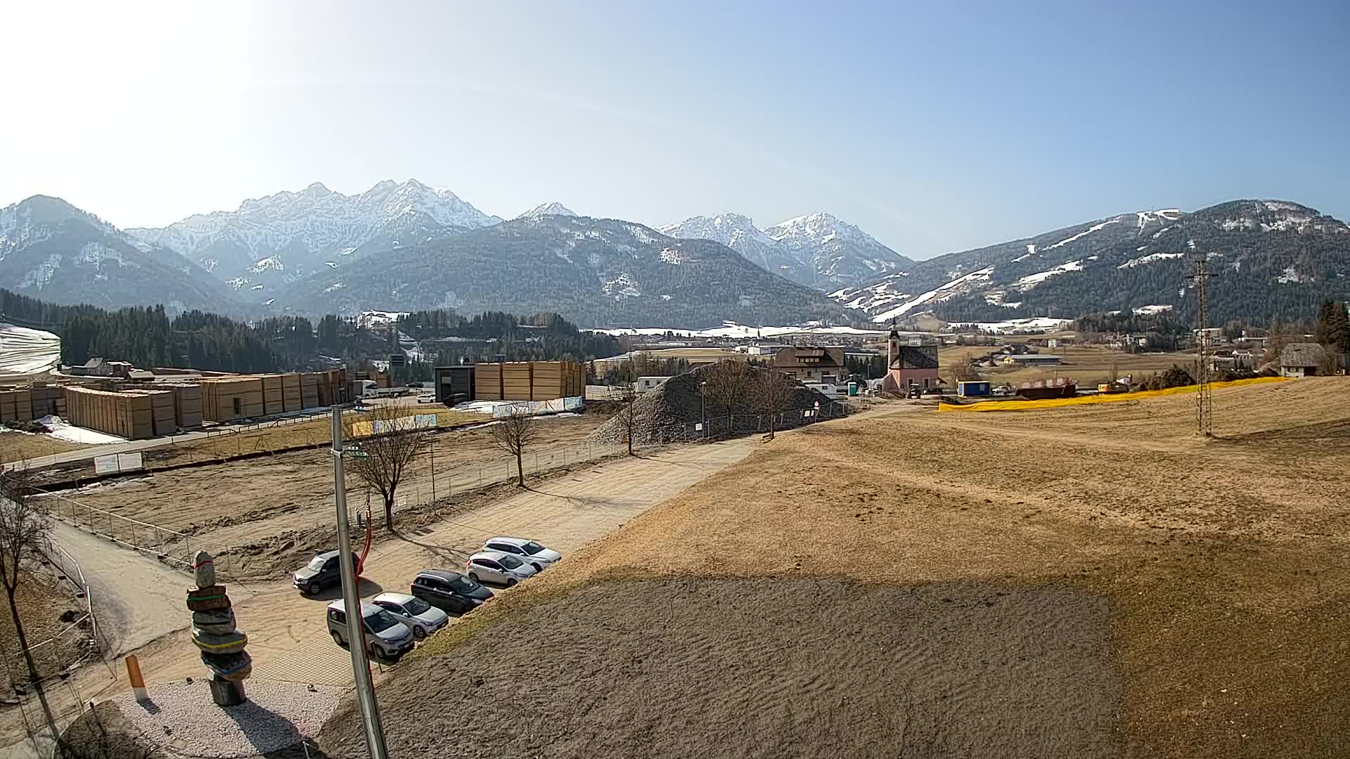 Webcam Rasun / Plan de Corones – Vista live dalla Valle di Anterselva