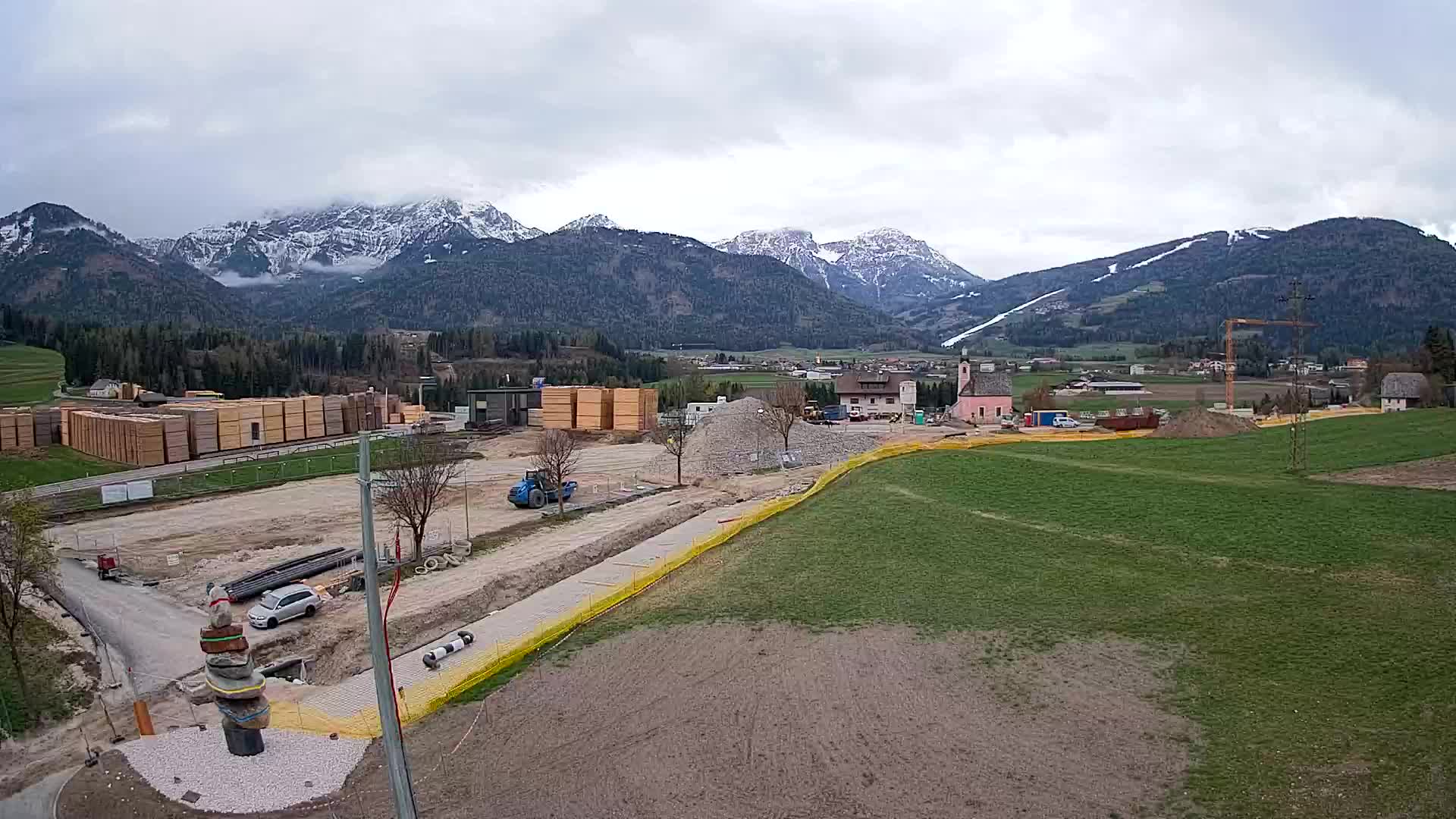 Webcam Rasun / Plan de Corones – Vista live dalla Valle di Anterselva