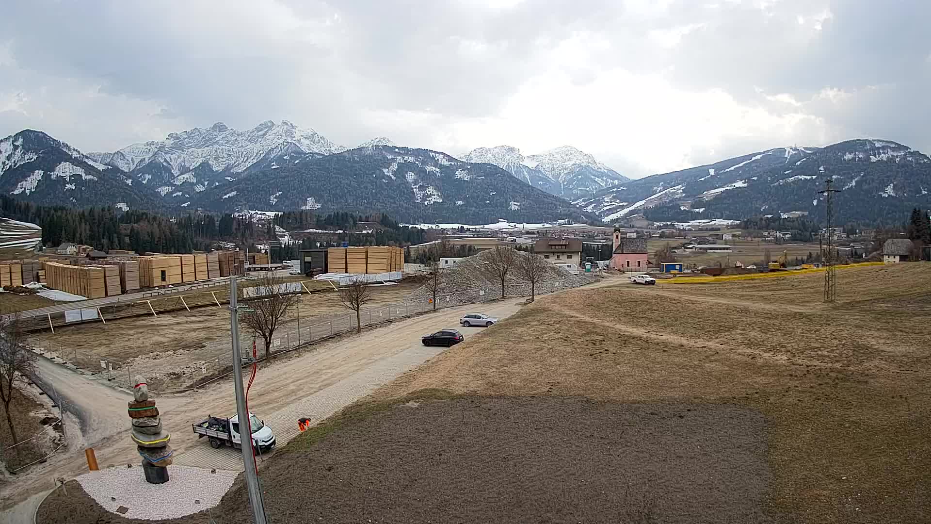 Webcam Rasun / Plan de Corones – Vista live dalla Valle di Anterselva