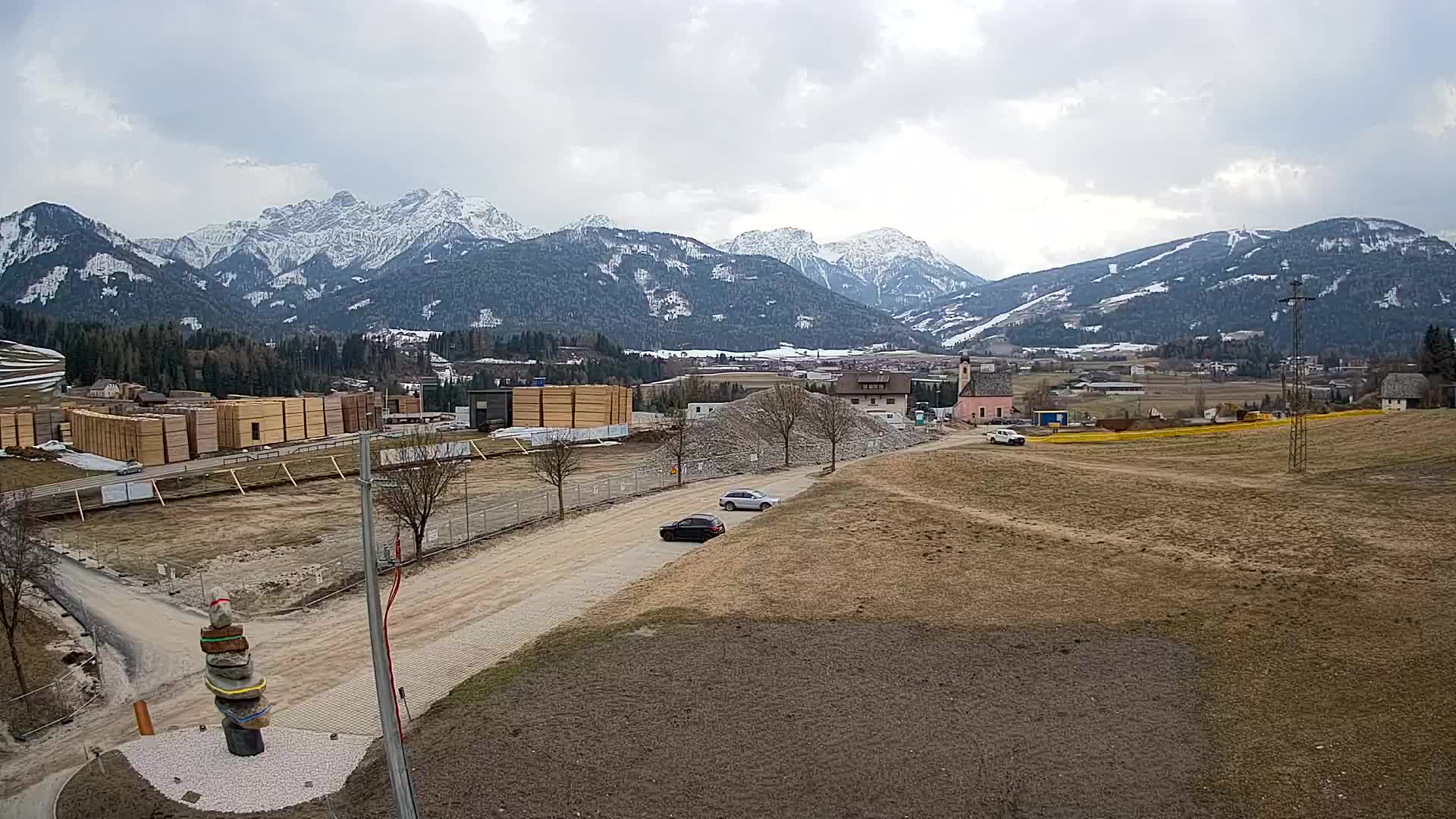 Webcam Rasun / Plan de Corones – Vista live dalla Valle di Anterselva