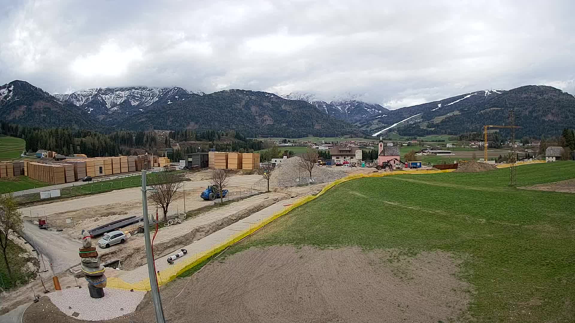 Webcam Rasun / Plan de Corones – Vista live dalla Valle di Anterselva