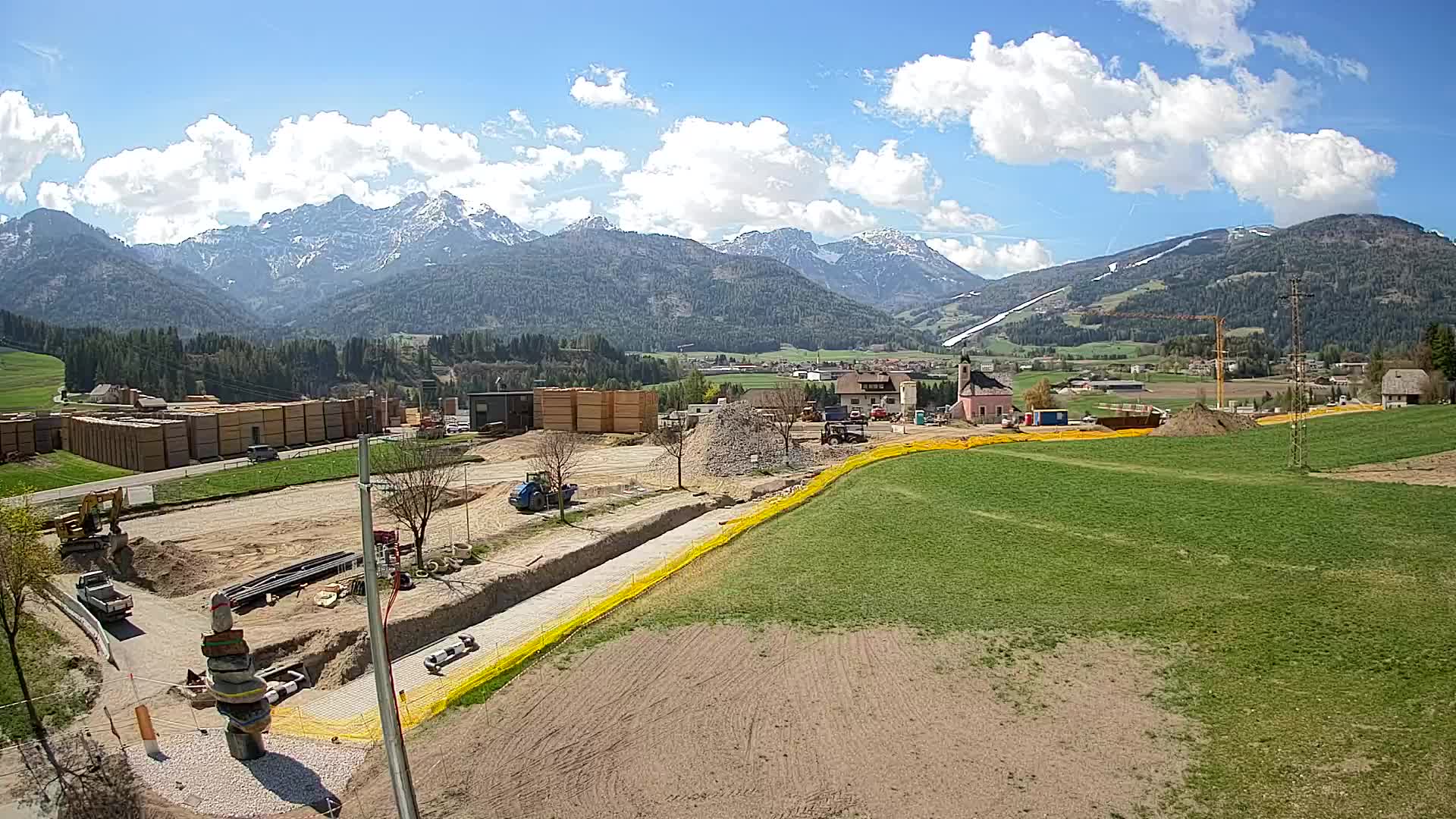 Webcam Rasun / Plan de Corones – Vista live dalla Valle di Anterselva