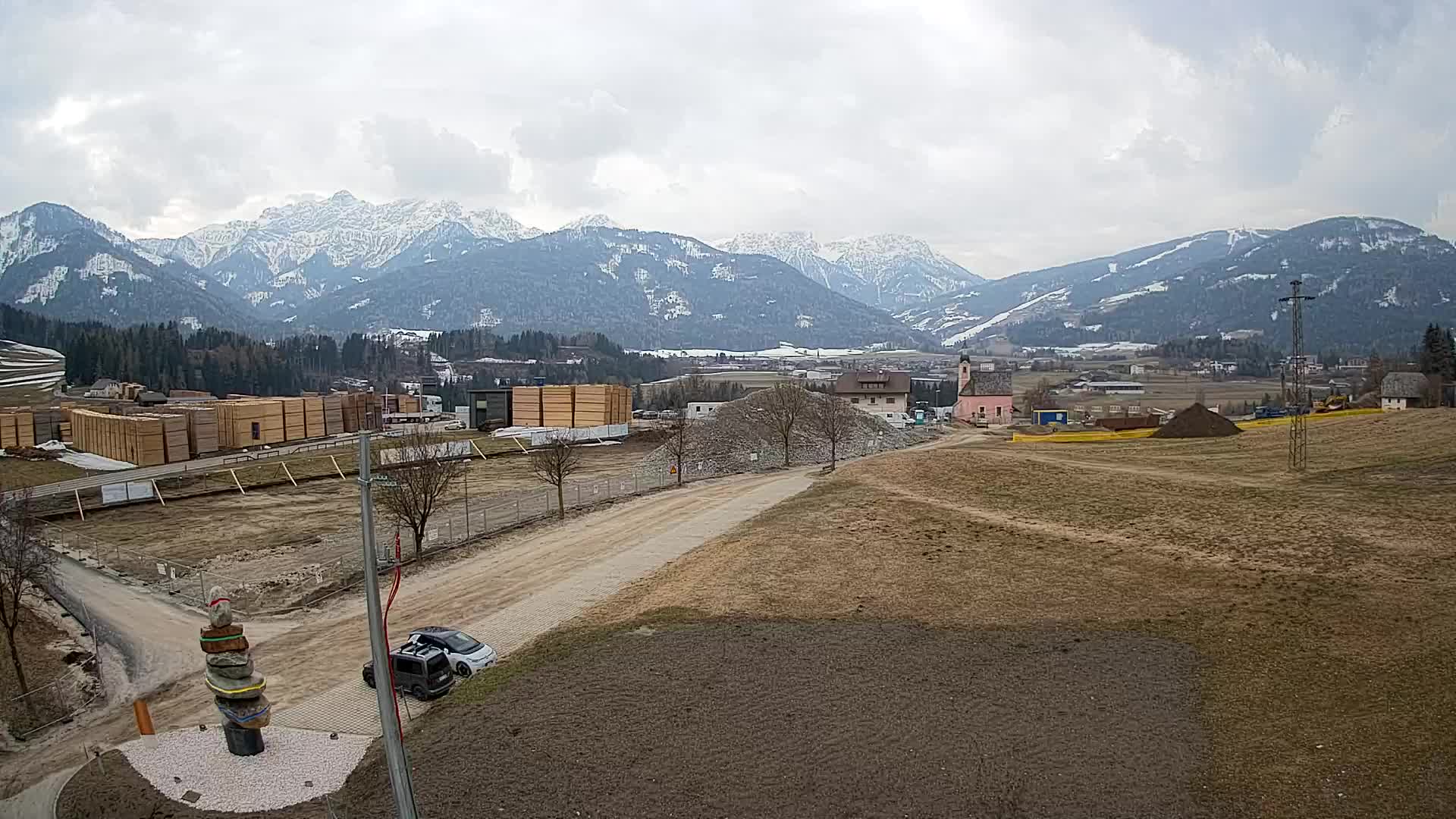 Webcam Rasun / Plan de Corones – Vista live dalla Valle di Anterselva