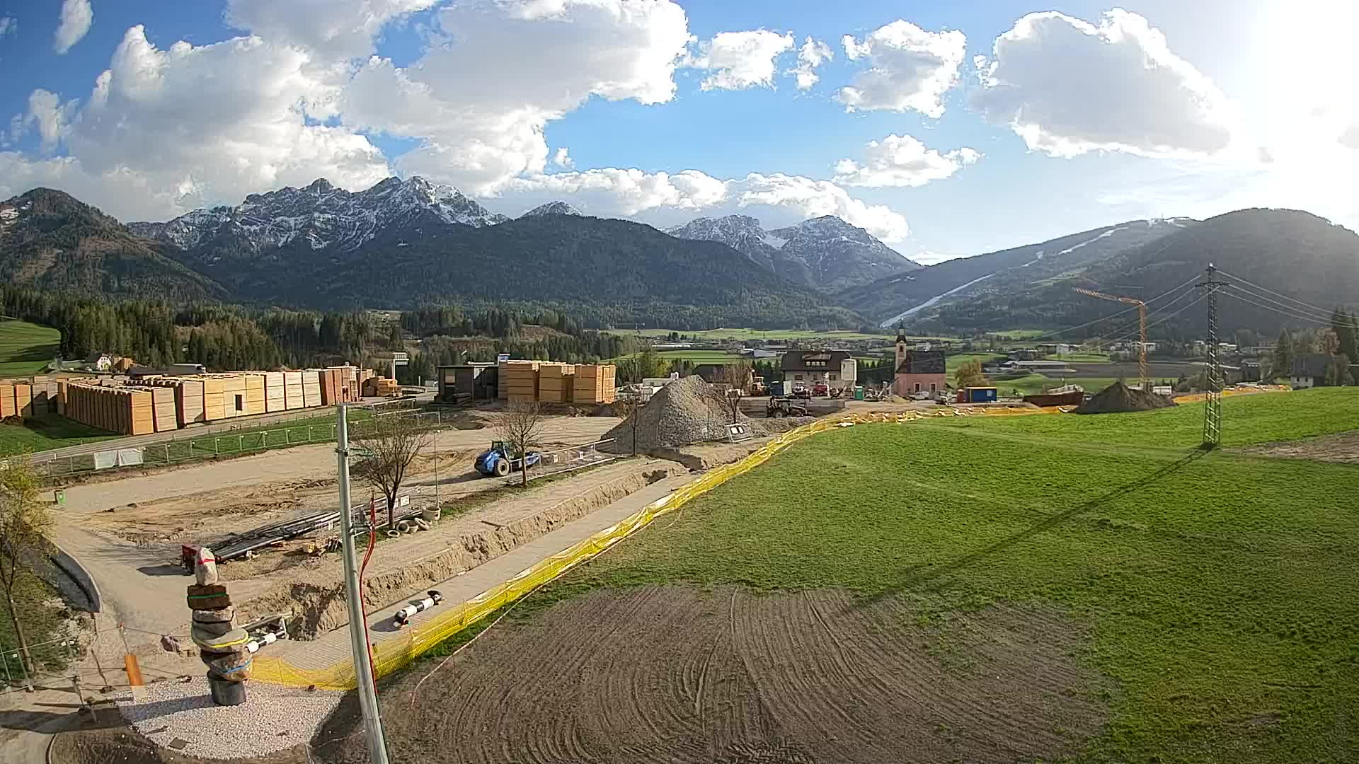 Webcam Rasun / Plan de Corones – Vista live dalla Valle di Anterselva