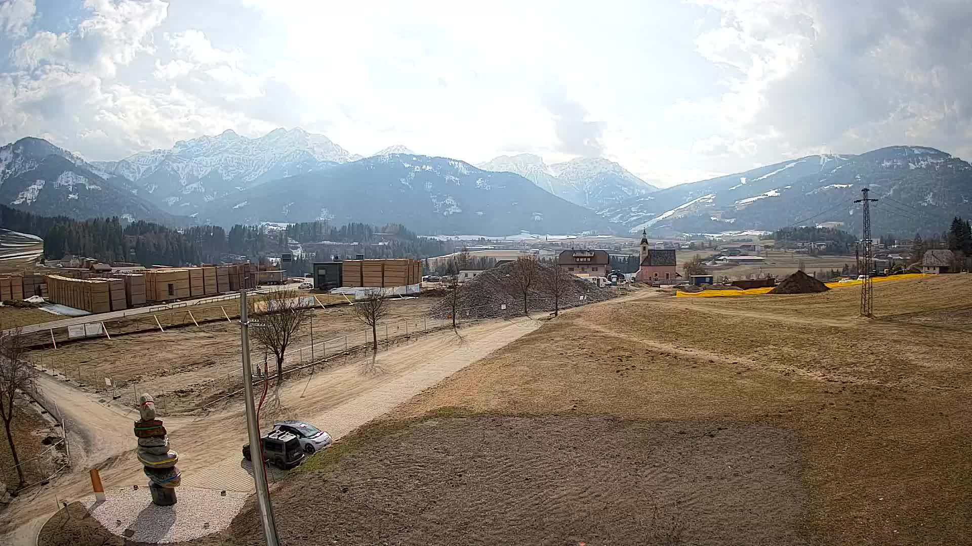 Webcam Rasun / Plan de Corones – Vista live dalla Valle di Anterselva