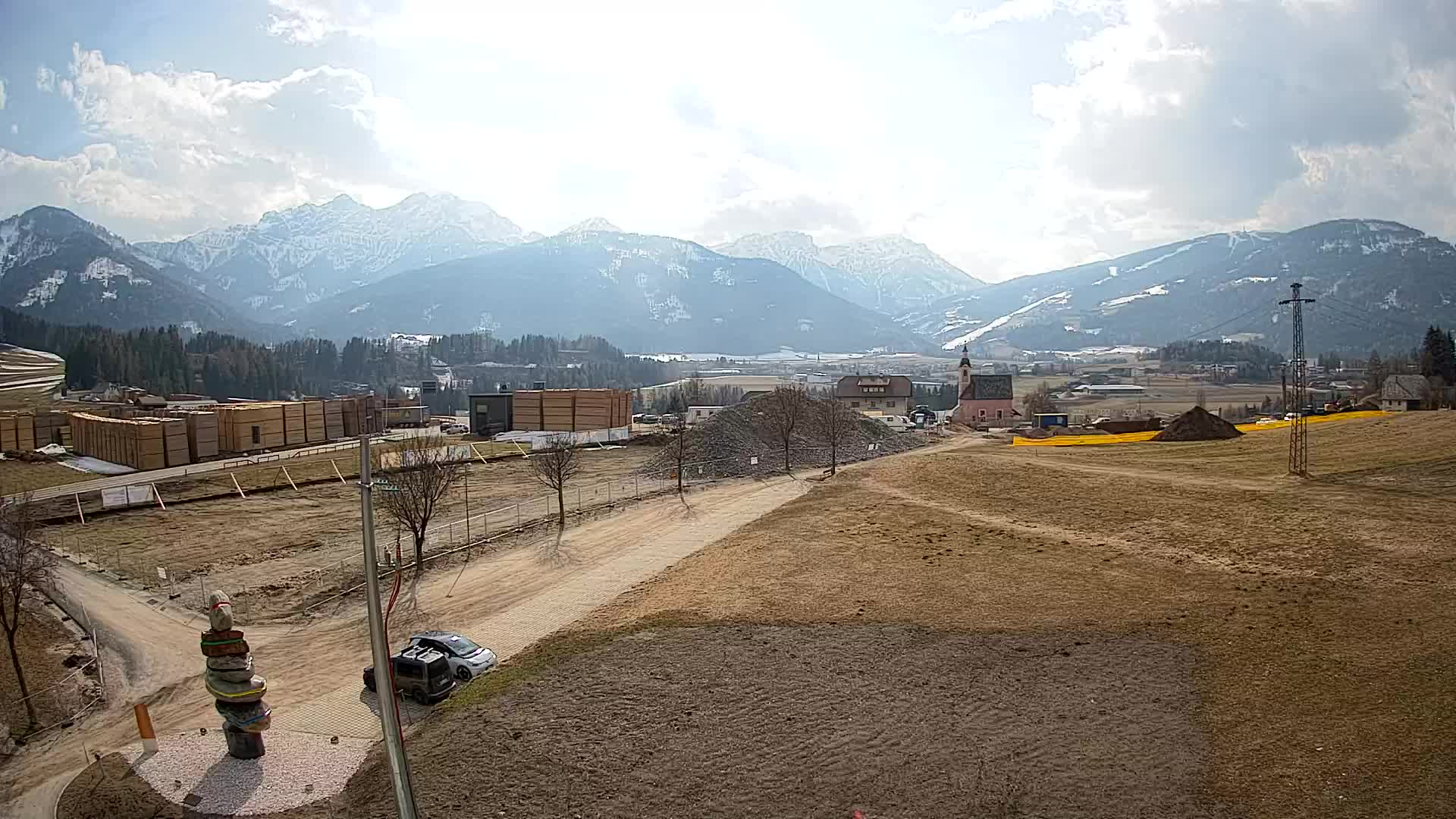 Webcam Rasun / Plan de Corones – Vista live dalla Valle di Anterselva