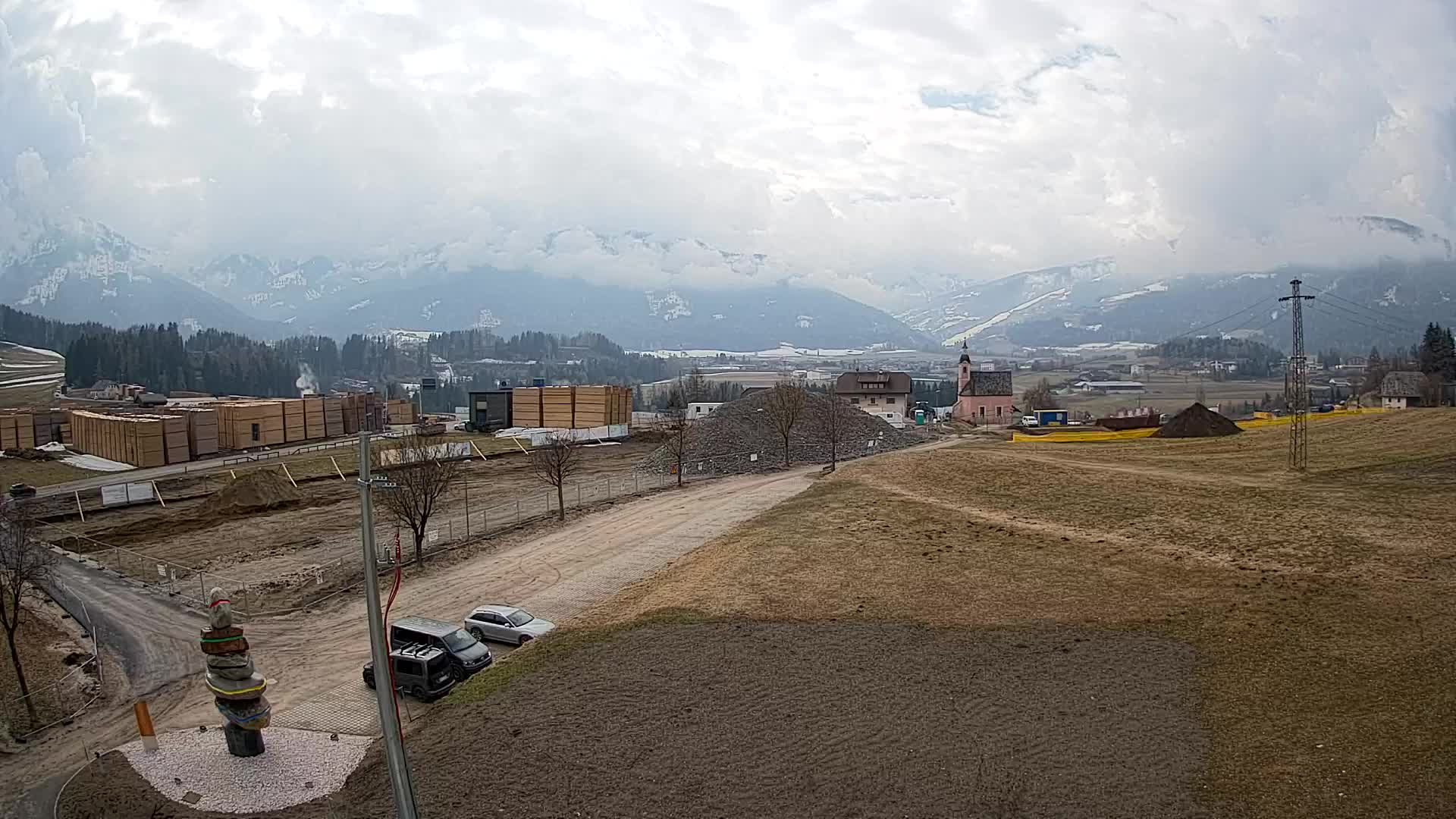 Webcam Rasun / Plan de Corones – Vista live dalla Valle di Anterselva