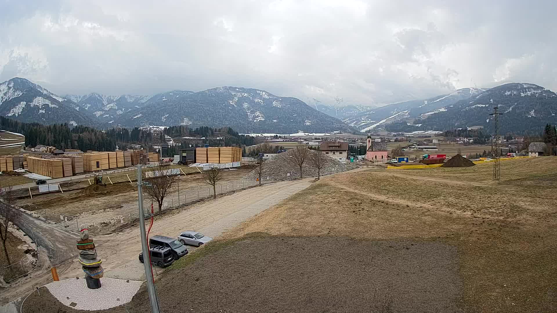 Webcam Rasun / Plan de Corones – Vista live dalla Valle di Anterselva