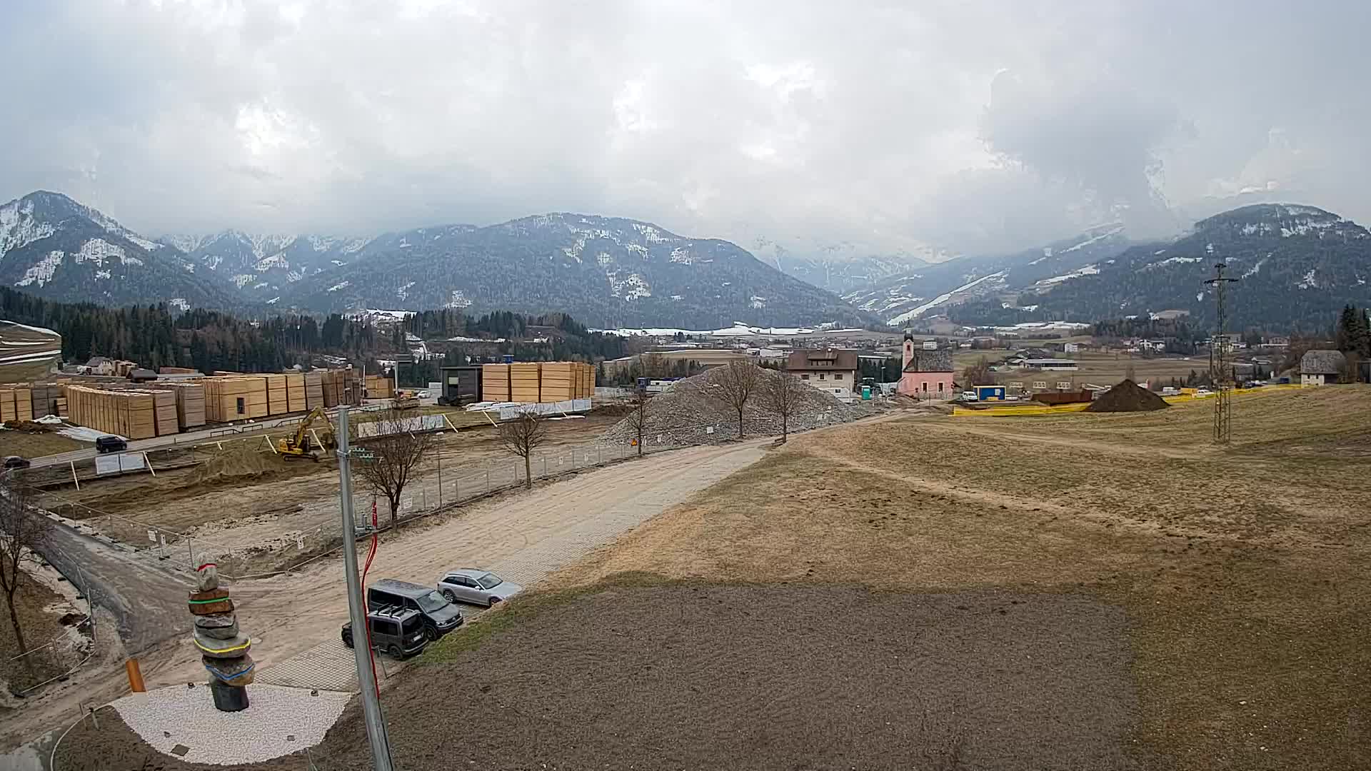 Webcam Rasun / Plan de Corones – Vista live dalla Valle di Anterselva