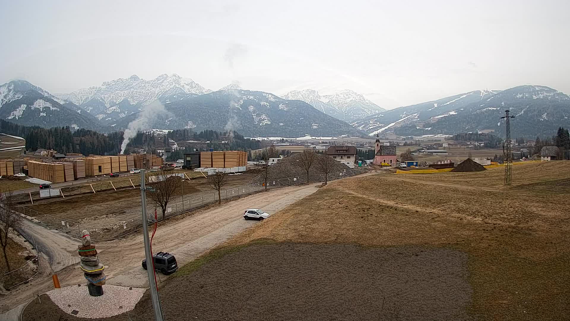 Webcam Rasun / Plan de Corones – Vista live dalla Valle di Anterselva