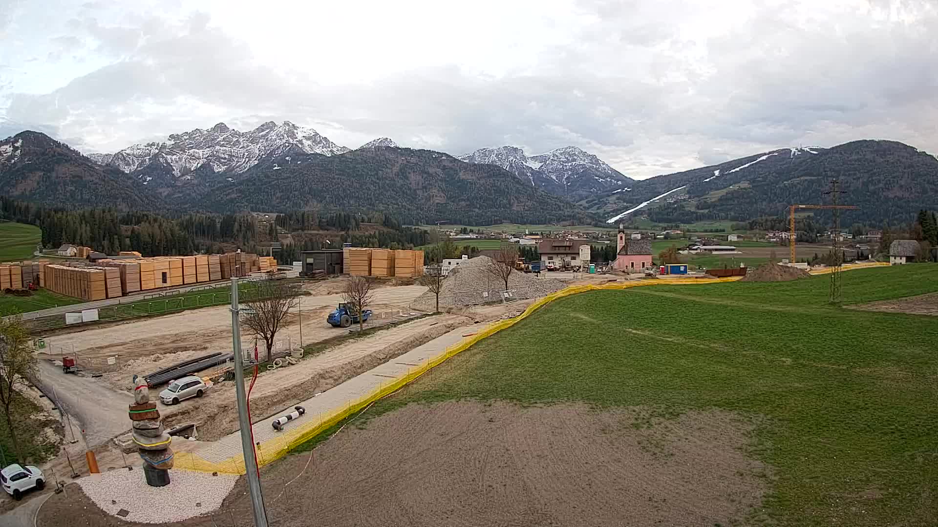 Webcam Rasun / Plan de Corones – Vista live dalla Valle di Anterselva