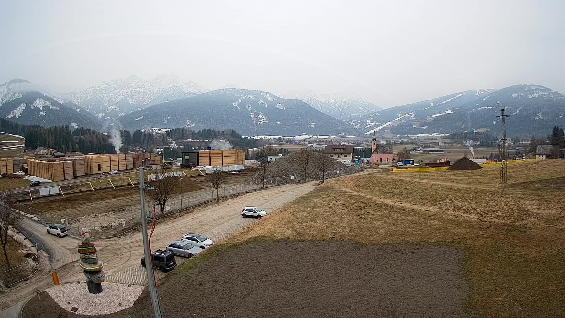 Webcam Rasun / Plan de Corones – Vista live dalla Valle di Anterselva