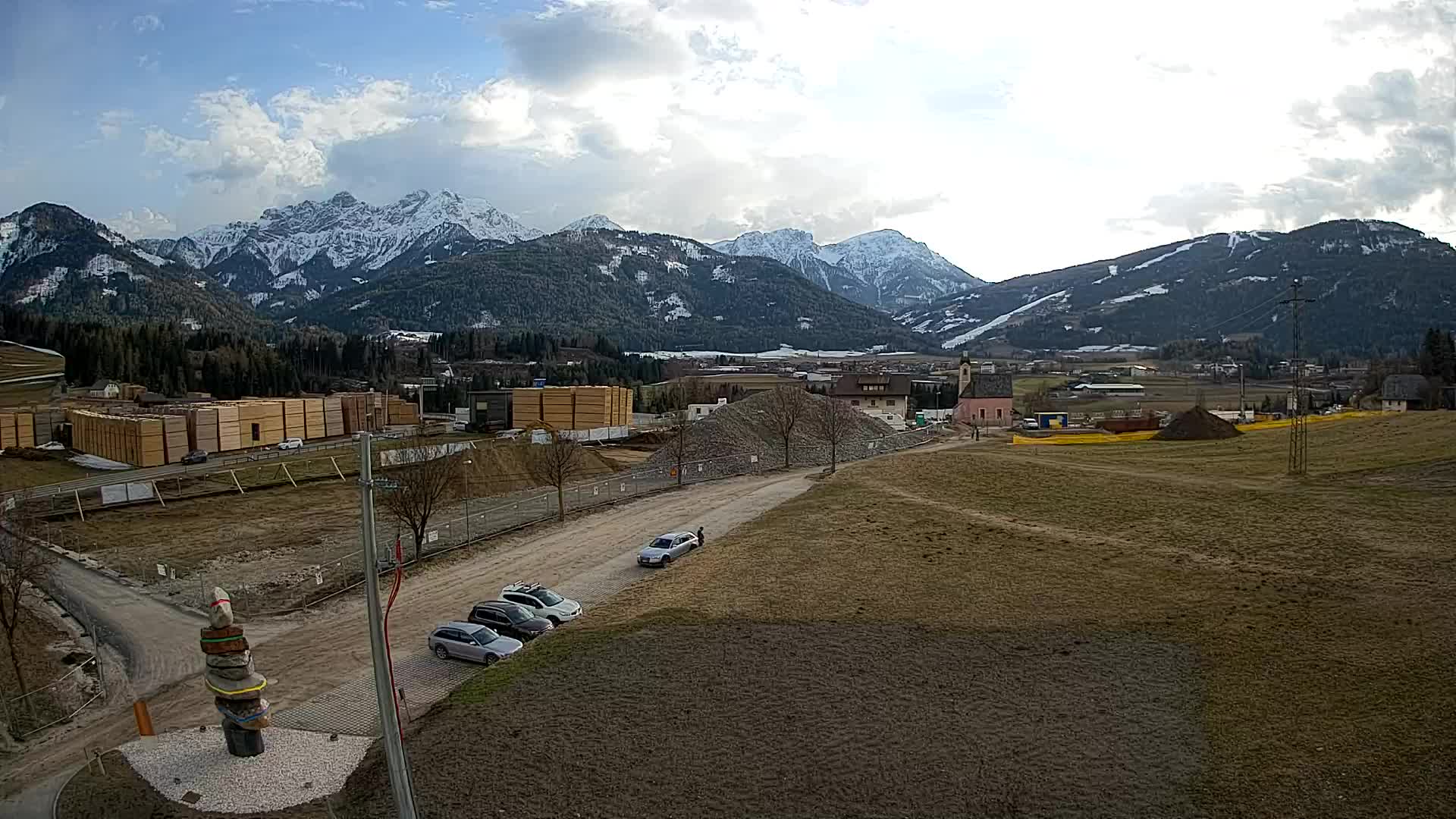 Webcam Rasun / Plan de Corones – Vista live dalla Valle di Anterselva