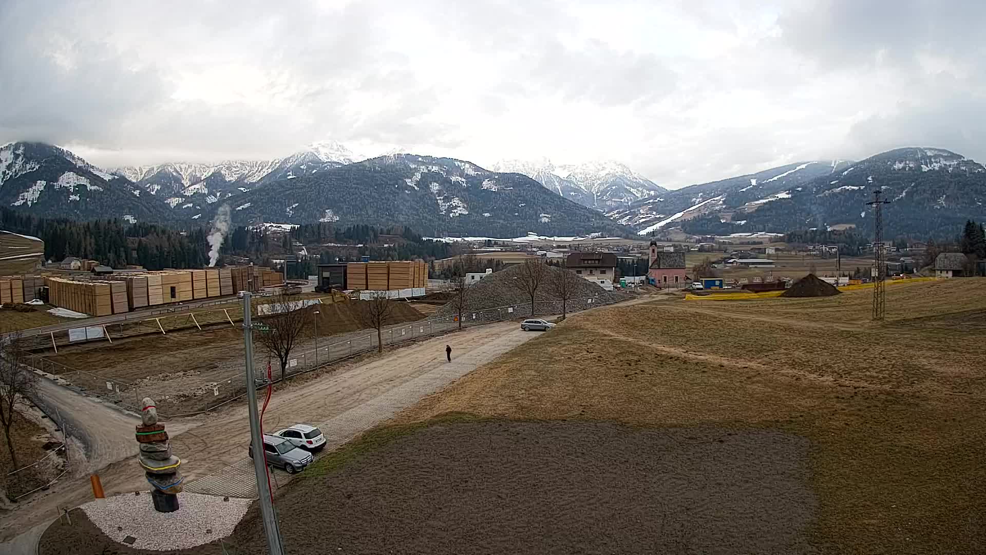 Webcam Rasun / Plan de Corones – Vista live dalla Valle di Anterselva