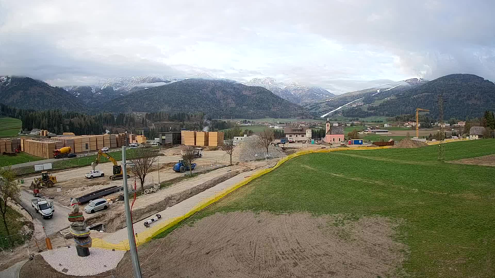 Webcam Rasen / Kronplatz – Live View from the Antholzertal Valley