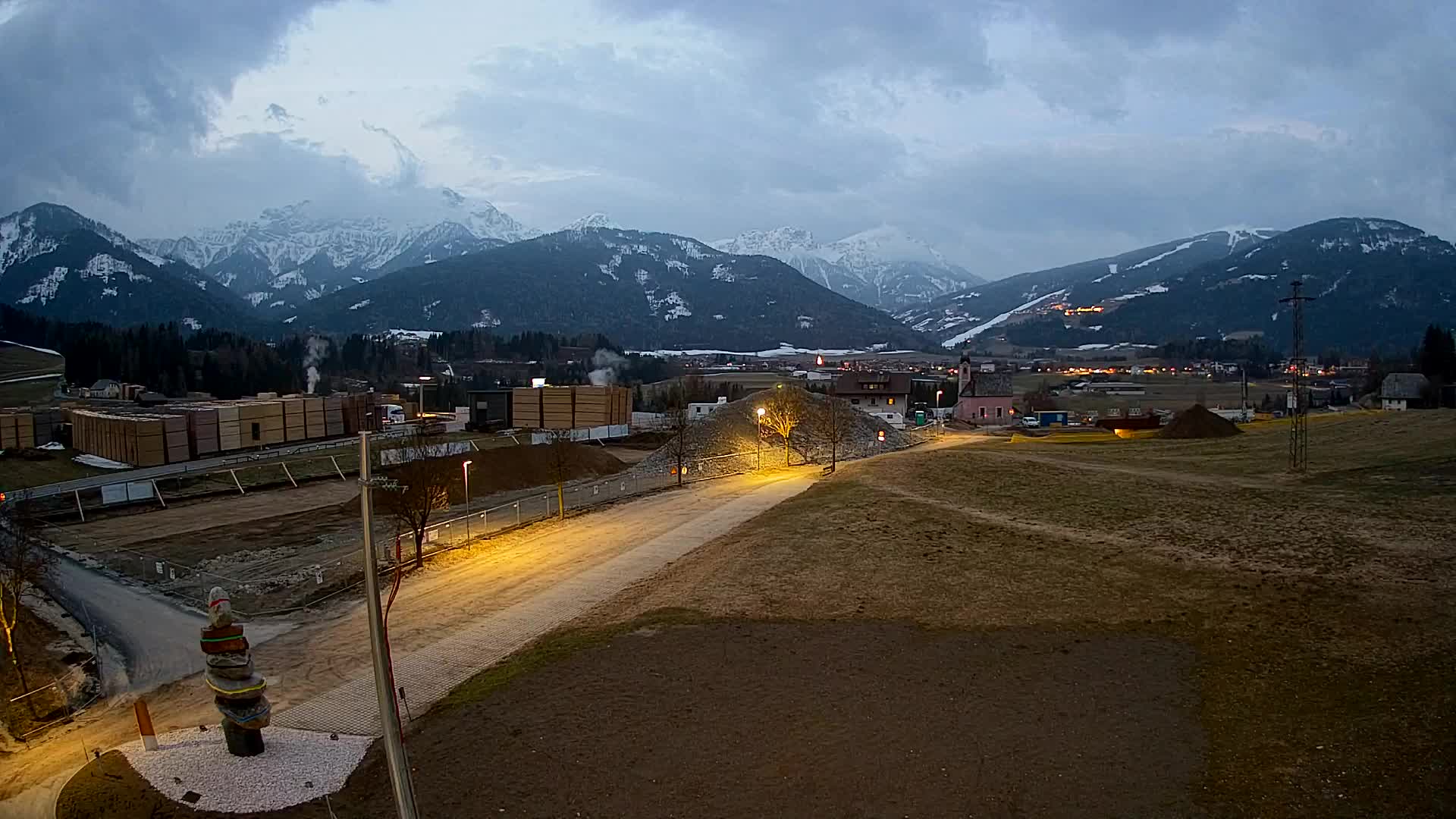 Webcam Rasun / Plan de Corones – Vista live dalla Valle di Anterselva