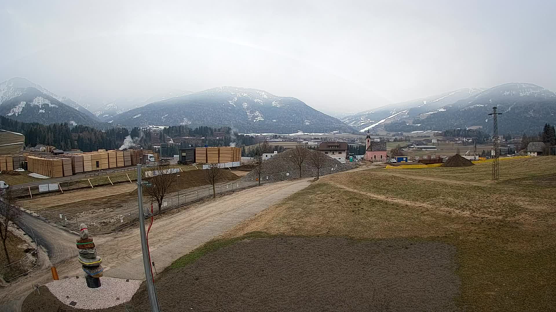 Webcam Rasun / Plan de Corones – Vista live dalla Valle di Anterselva