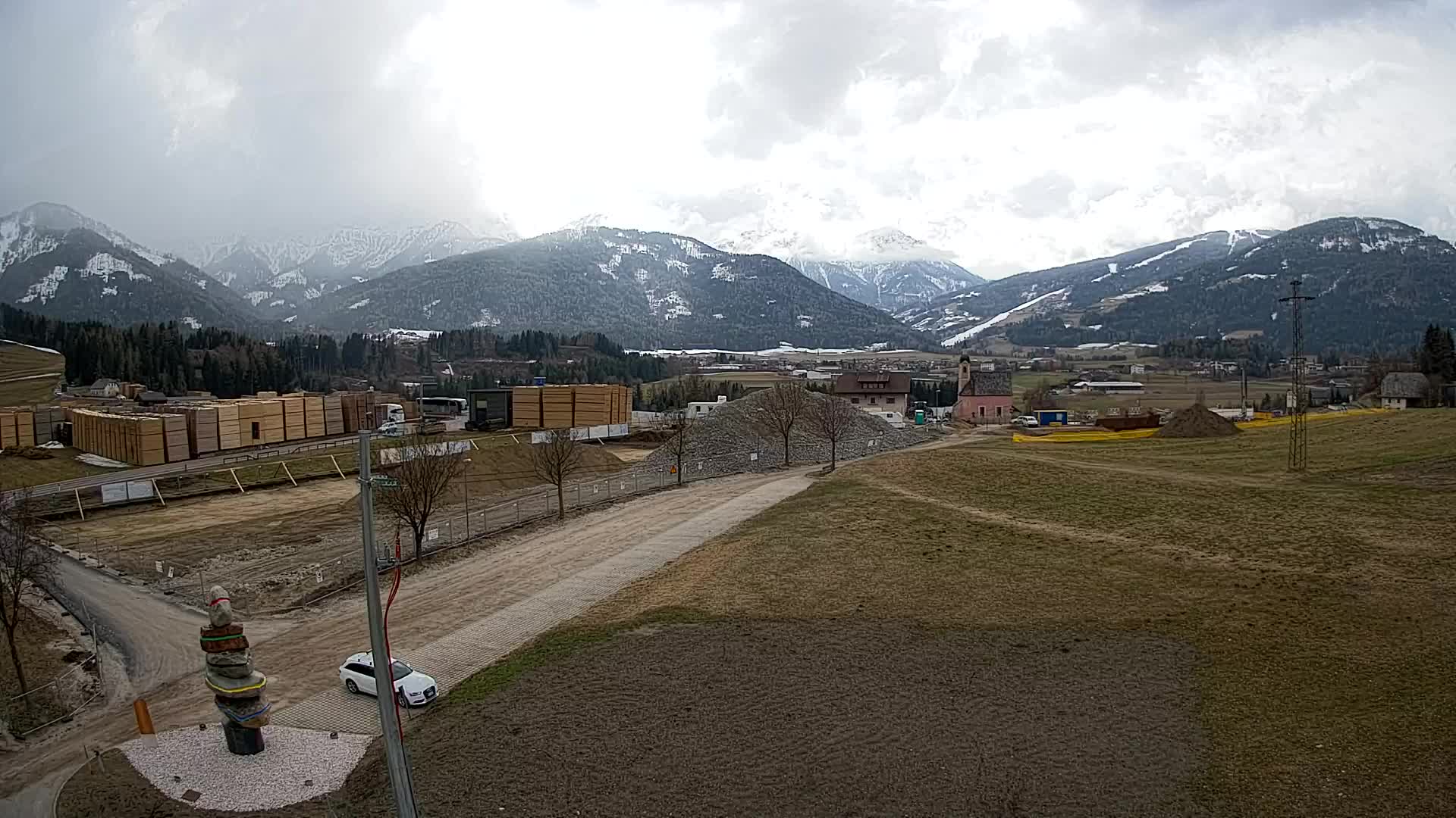 Webcam Rasun / Plan de Corones – Vista live dalla Valle di Anterselva