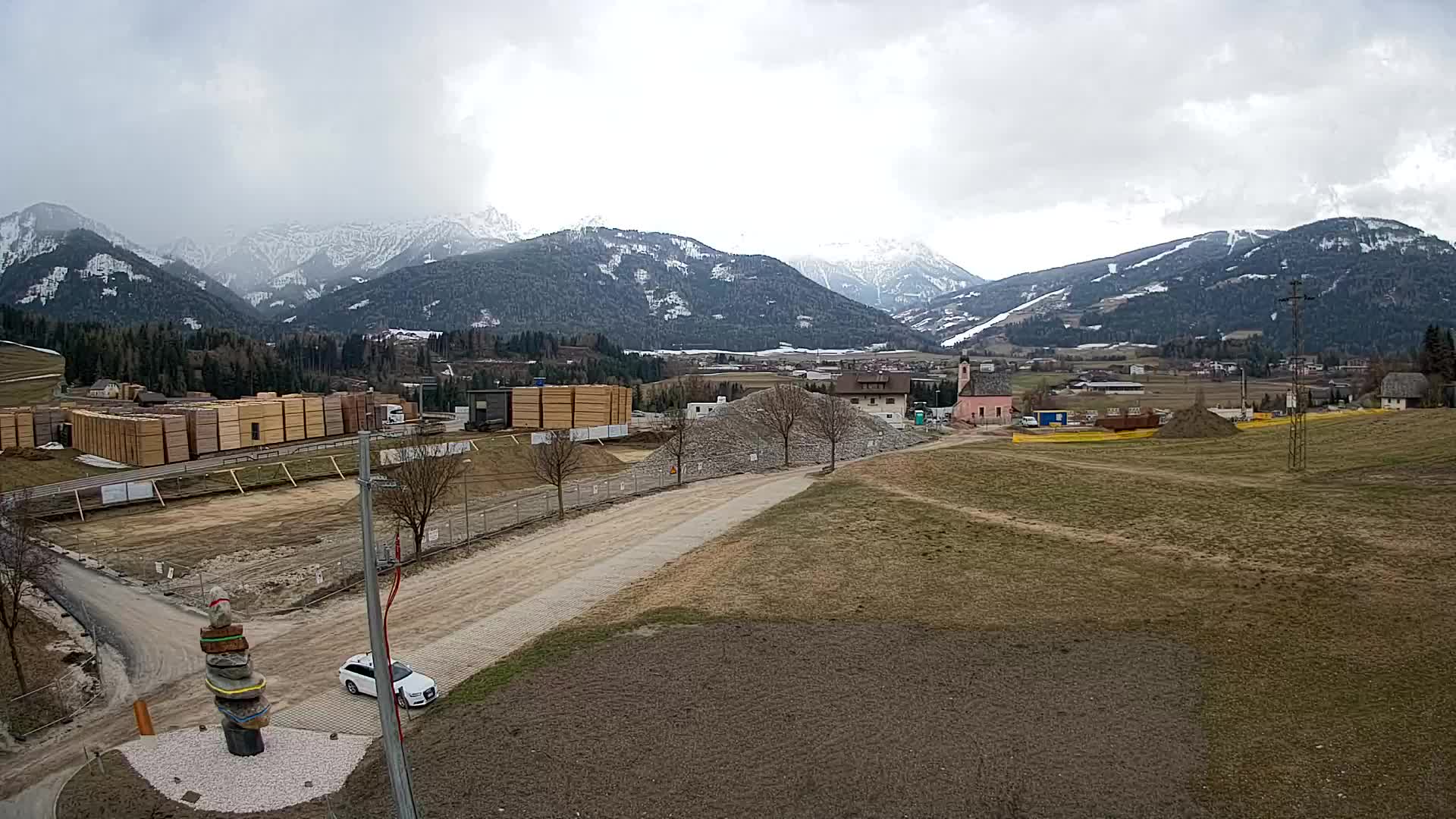 Webcam Rasun / Plan de Corones – Vista live dalla Valle di Anterselva