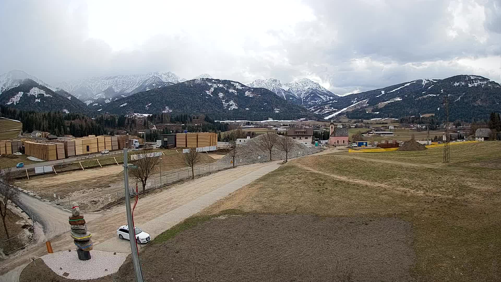 Webcam Rasun / Plan de Corones – Vista live dalla Valle di Anterselva