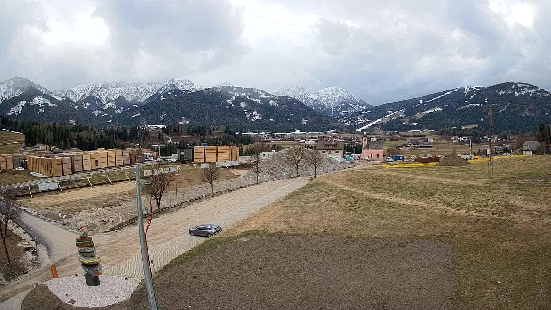 Webcam Rasun / Plan de Corones – Vista live dalla Valle di Anterselva