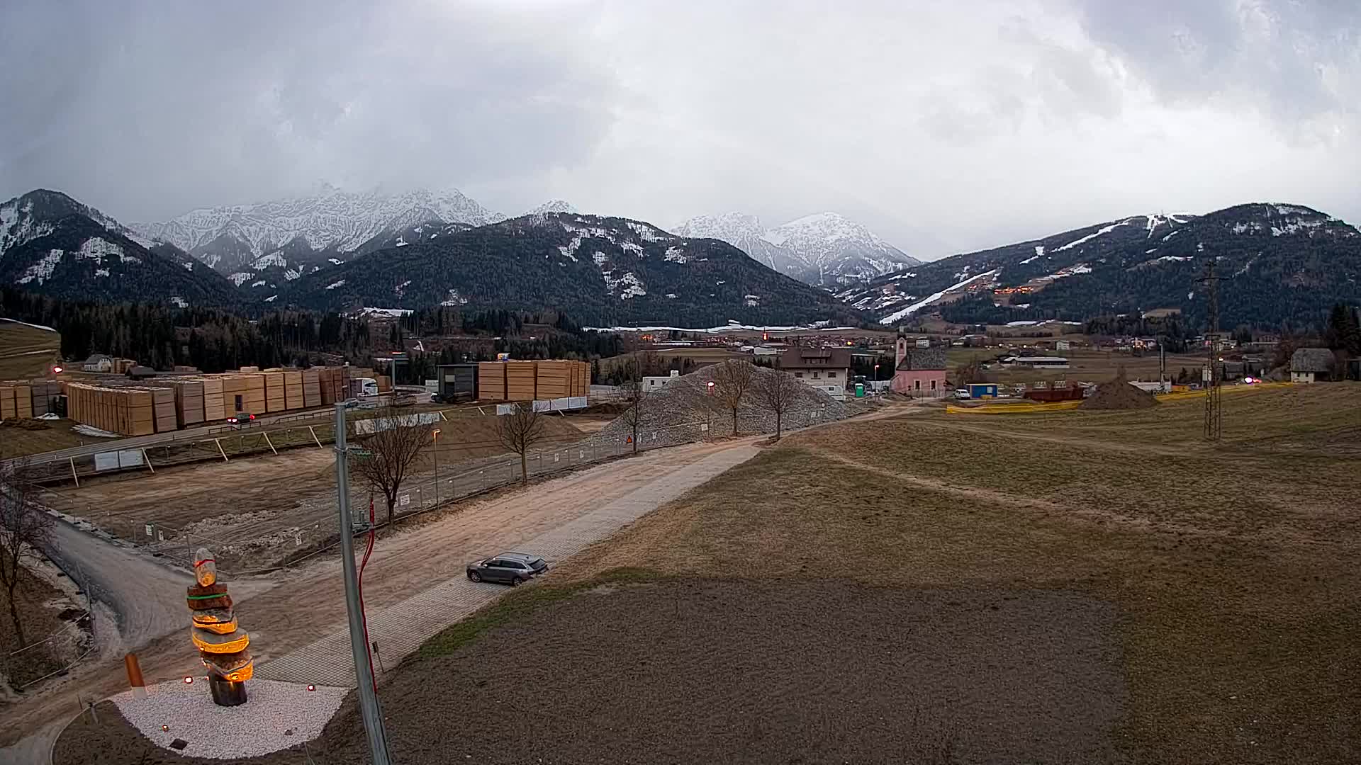 Webcam Rasun / Plan de Corones – Vista live dalla Valle di Anterselva