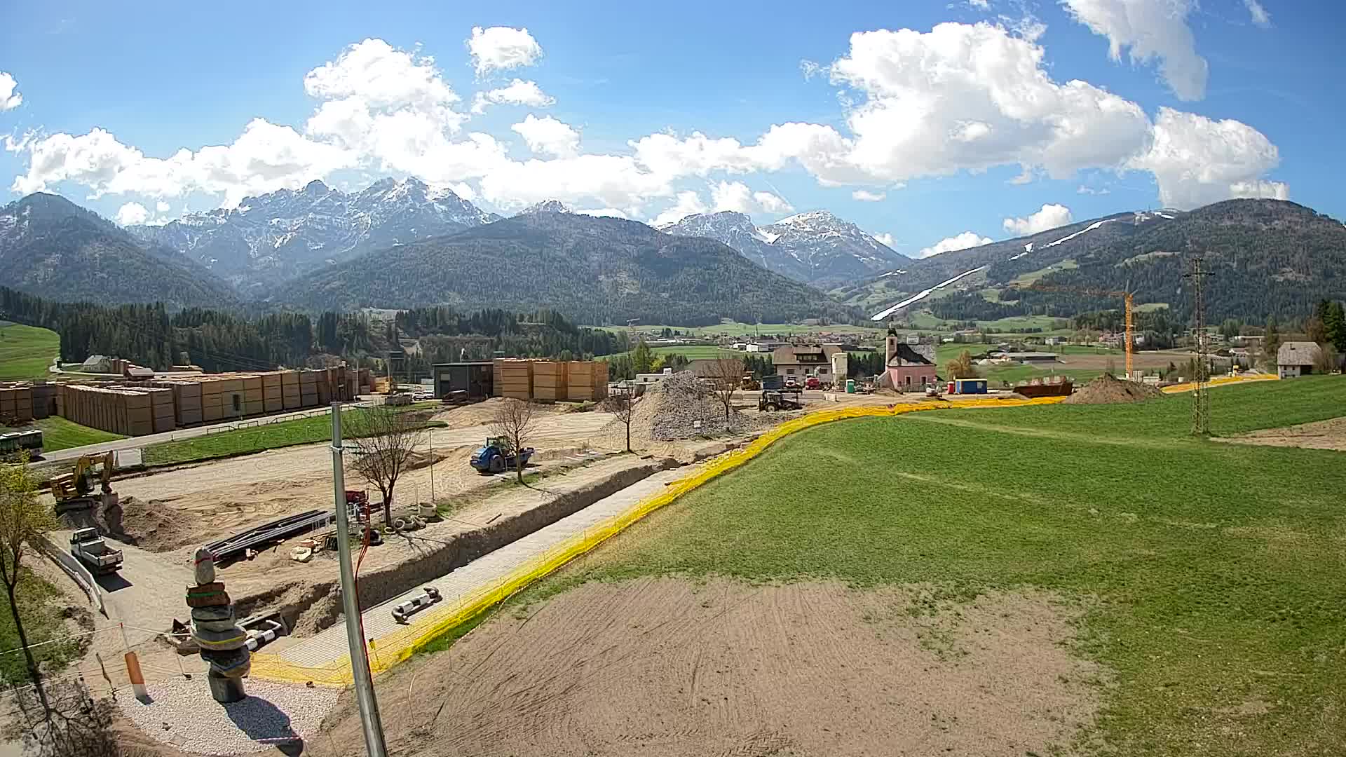 Webcam Rasun / Plan de Corones – Vista live dalla Valle di Anterselva
