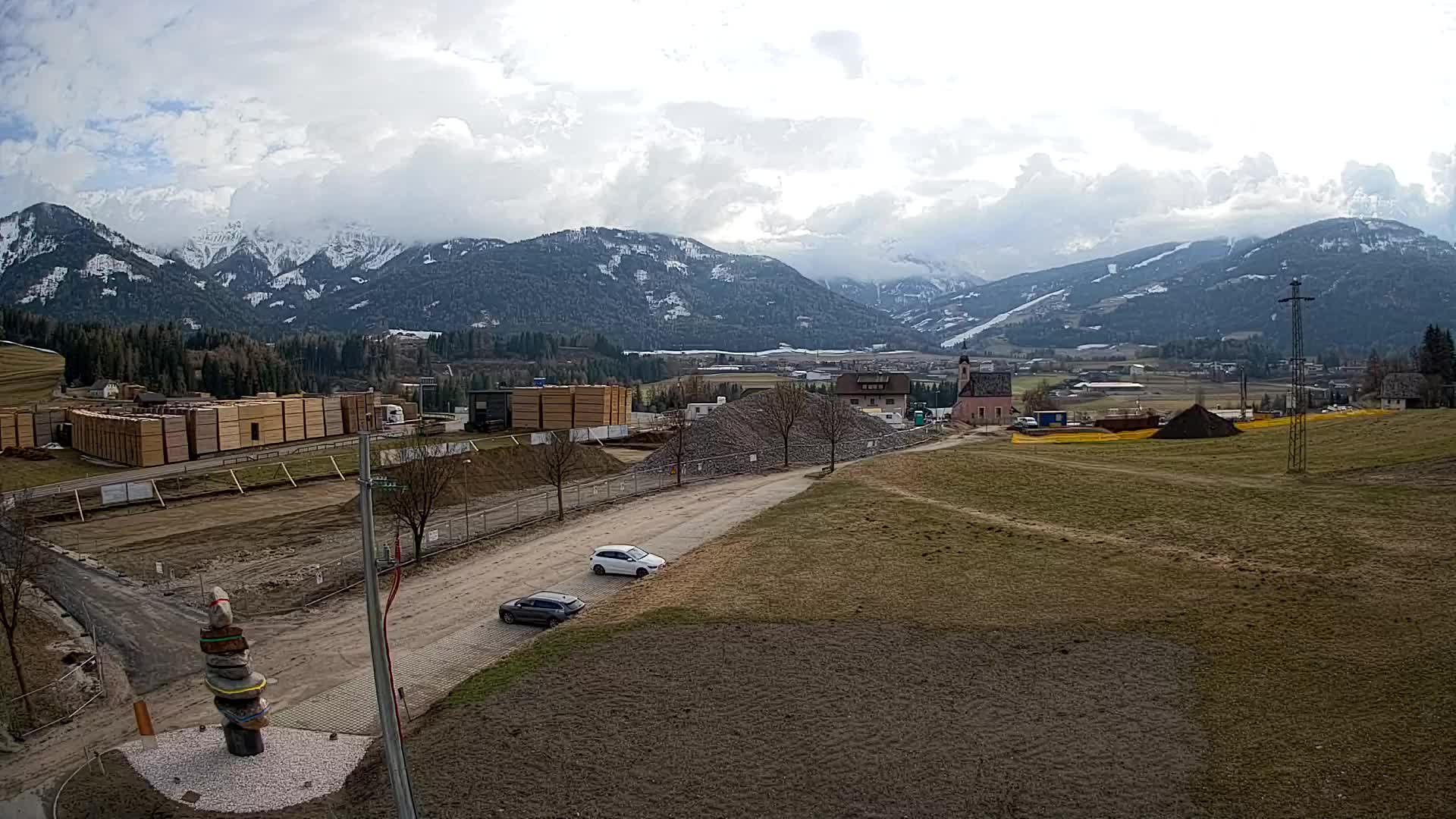 Webcam Rasun / Plan de Corones – Vista live dalla Valle di Anterselva