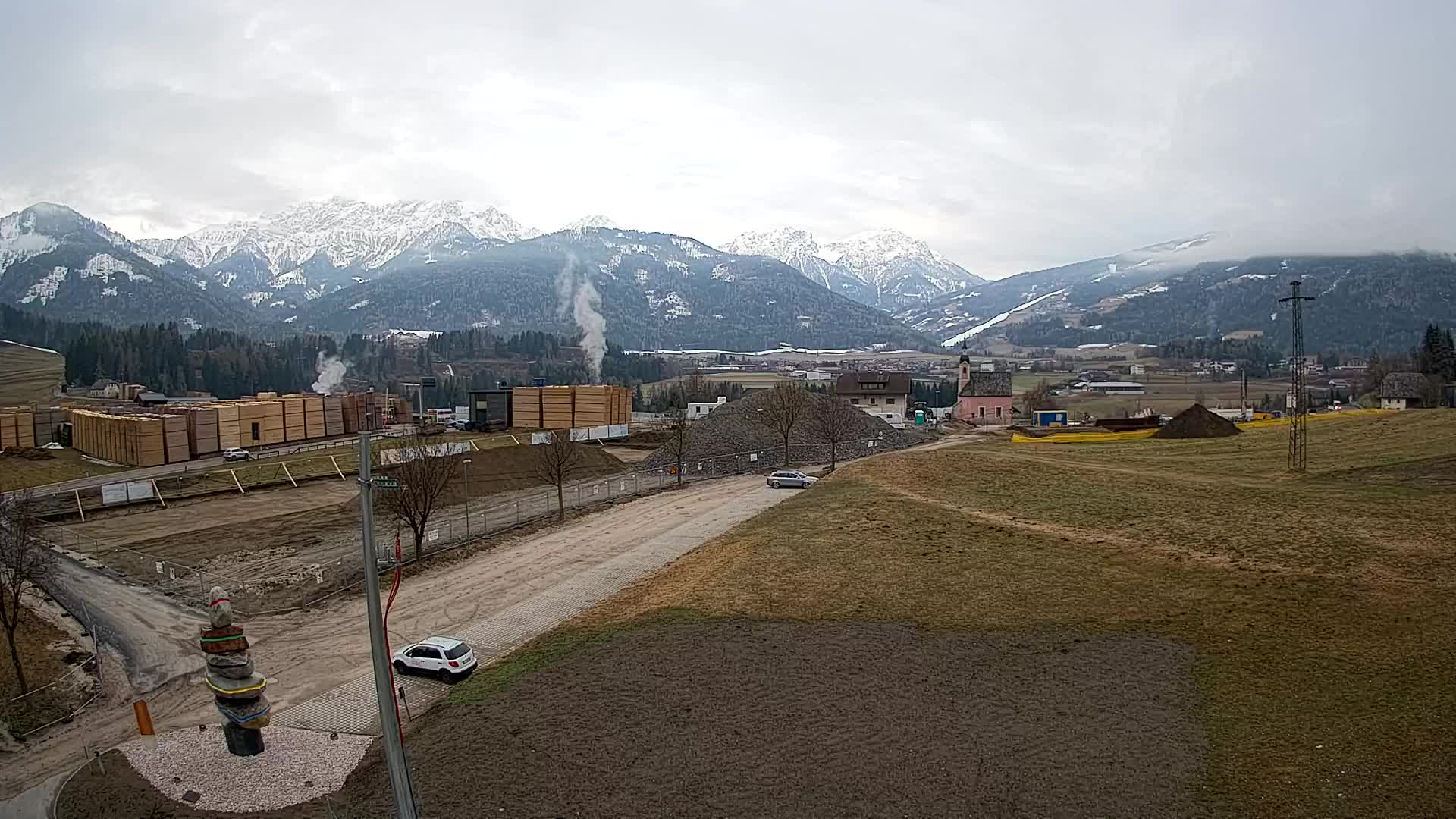 Webcam Rasun / Plan de Corones – Vista live dalla Valle di Anterselva