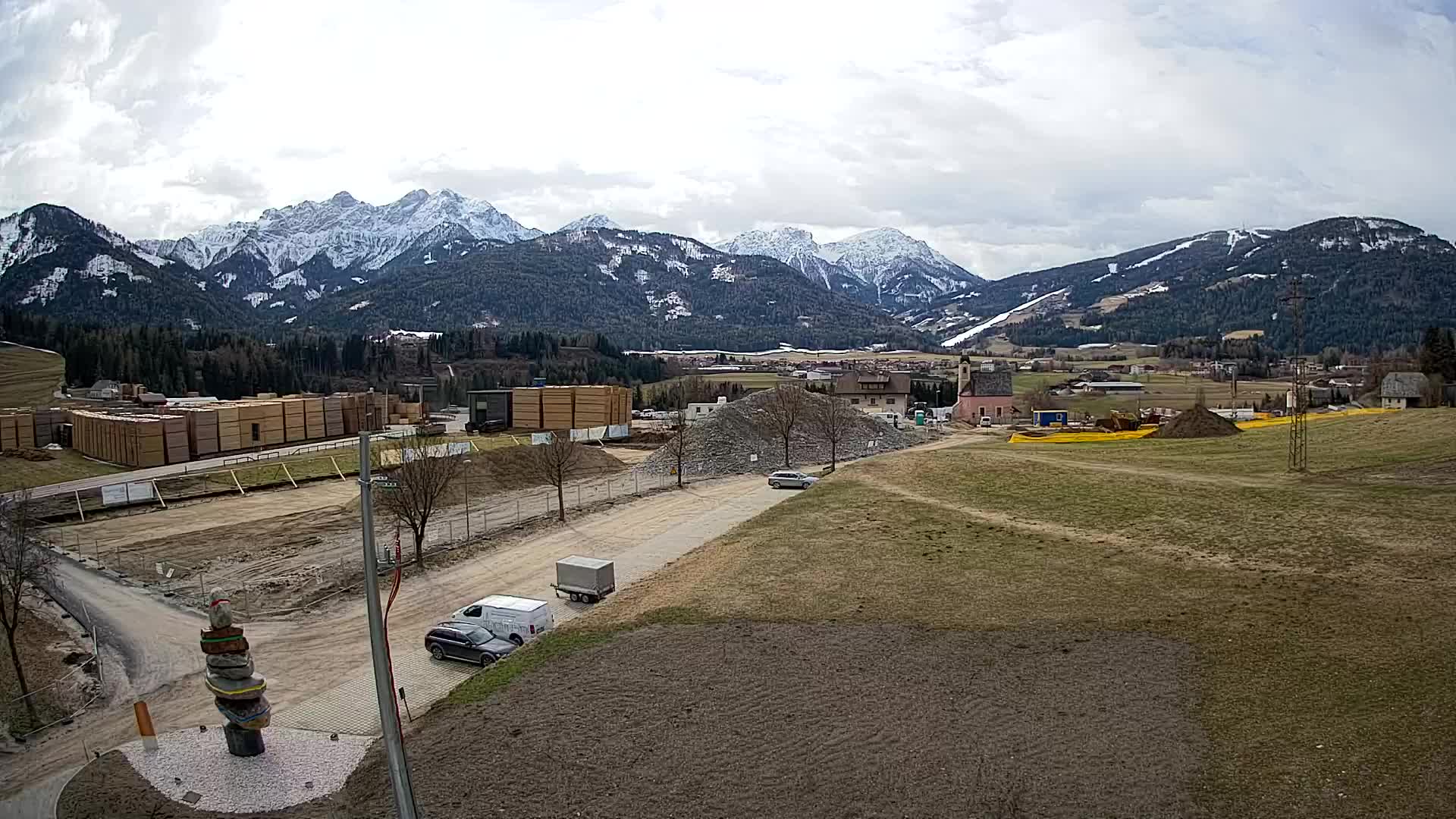 Webcam Rasun / Plan de Corones – Vista live dalla Valle di Anterselva