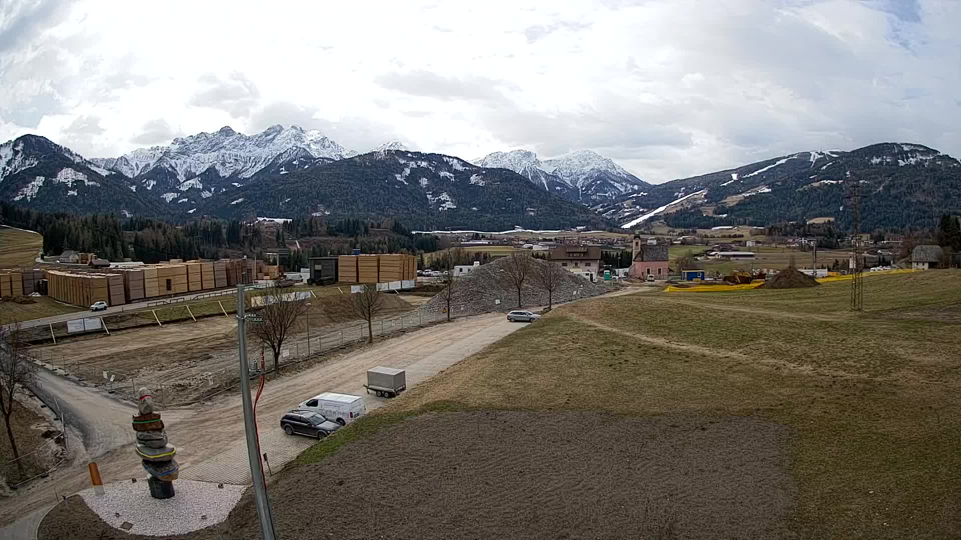 Webcam Rasun / Plan de Corones – Vista live dalla Valle di Anterselva