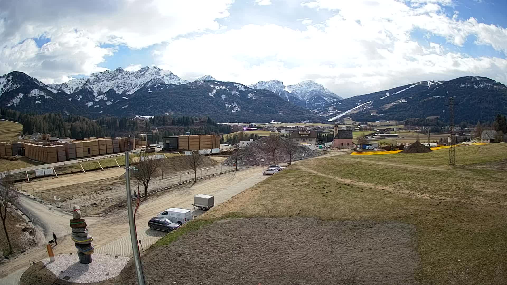 Webcam Rasun / Plan de Corones – Vista live dalla Valle di Anterselva