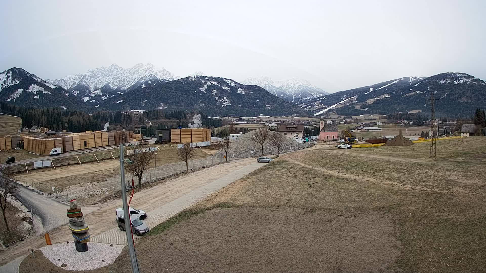 Webcam Rasun / Plan de Corones – Vista live dalla Valle di Anterselva