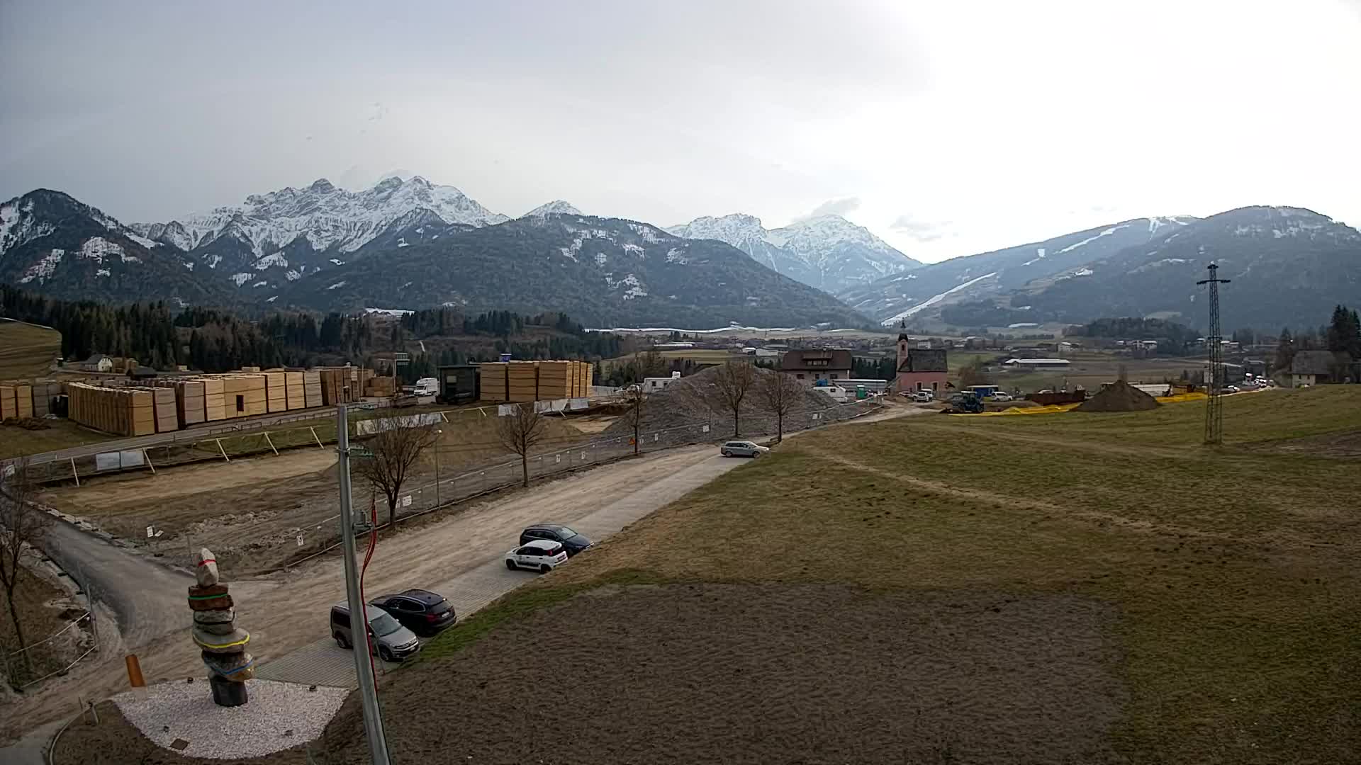 Webcam Rasun / Plan de Corones – Vista live dalla Valle di Anterselva