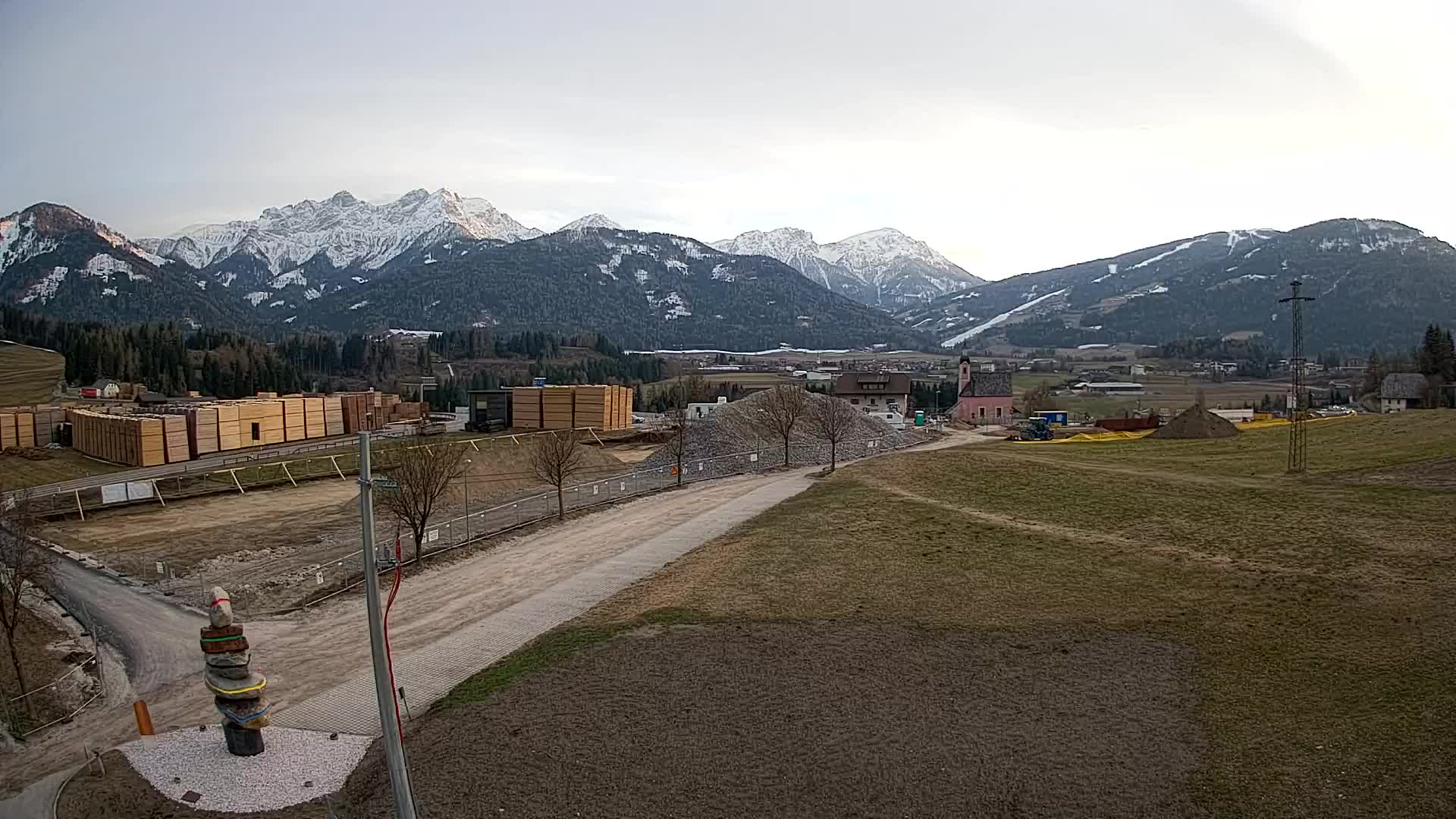 Webcam Rasun / Plan de Corones – Vista live dalla Valle di Anterselva