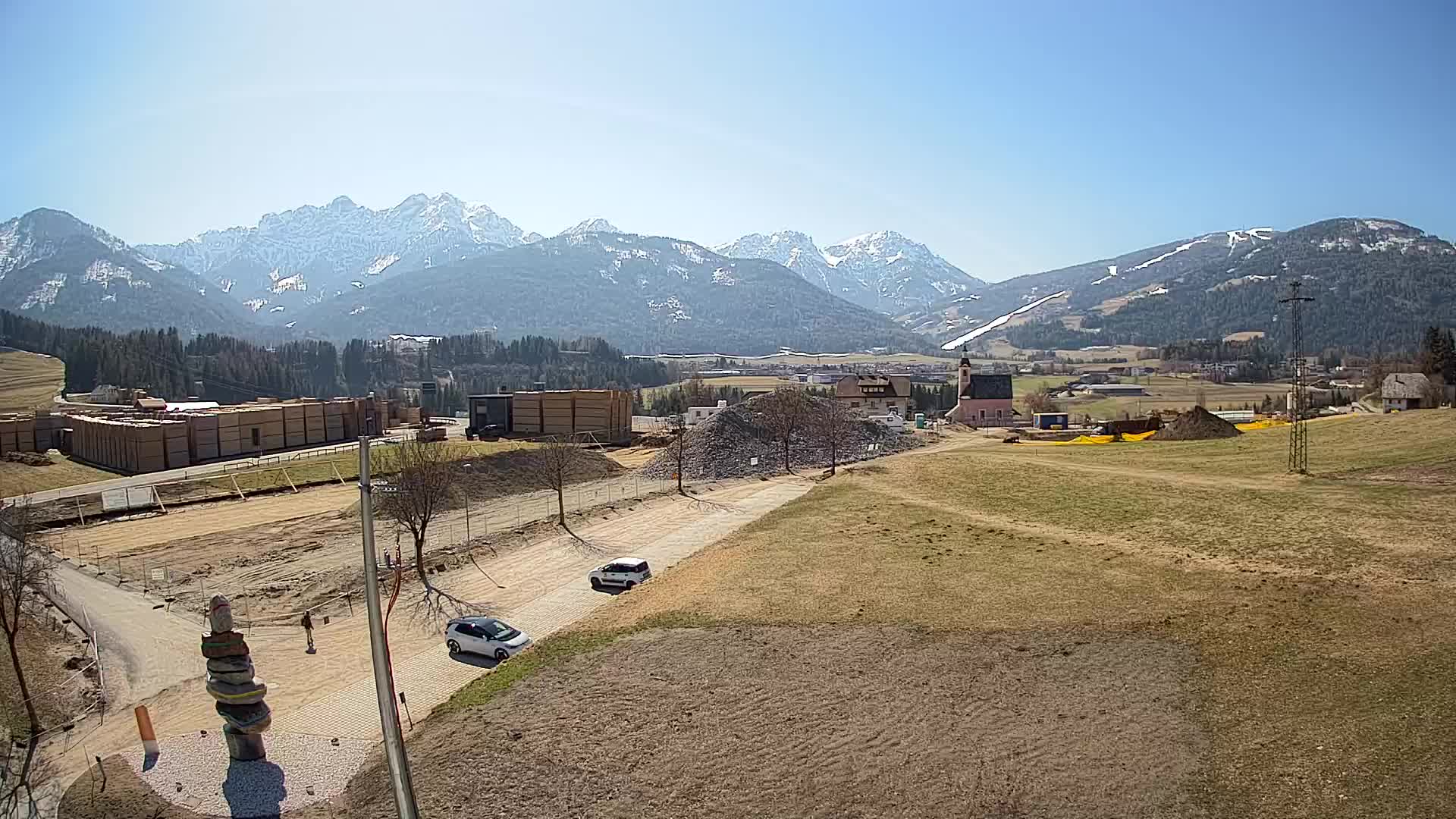 Webcam Rasun / Plan de Corones – Vista live dalla Valle di Anterselva