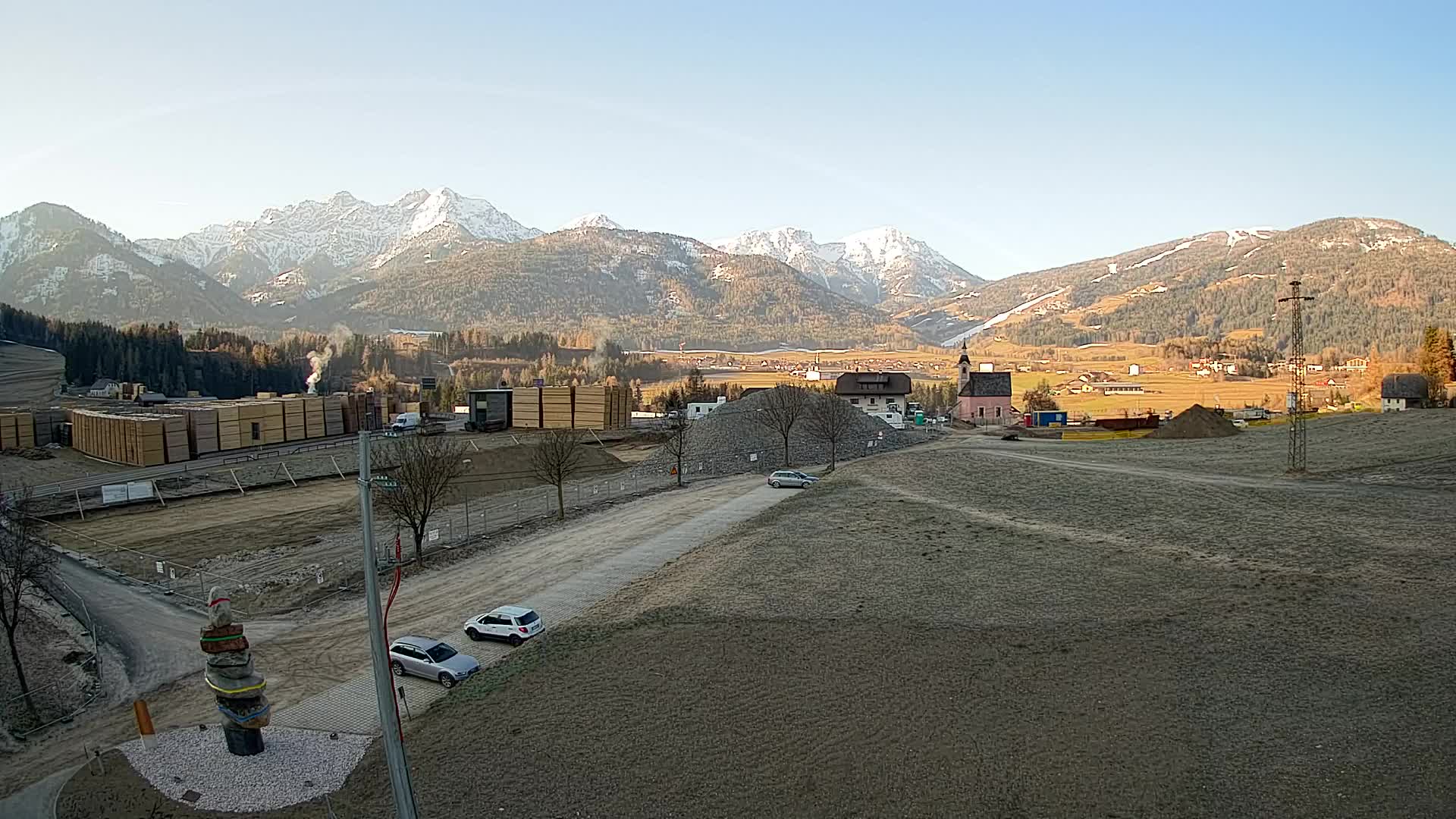 Webcam Rasun / Plan de Corones – Vista live dalla Valle di Anterselva