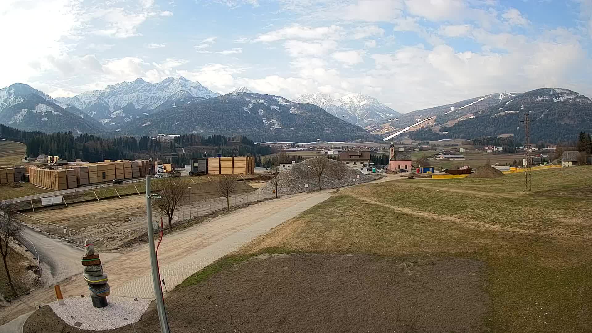 Webcam Rasun / Plan de Corones – Vista live dalla Valle di Anterselva