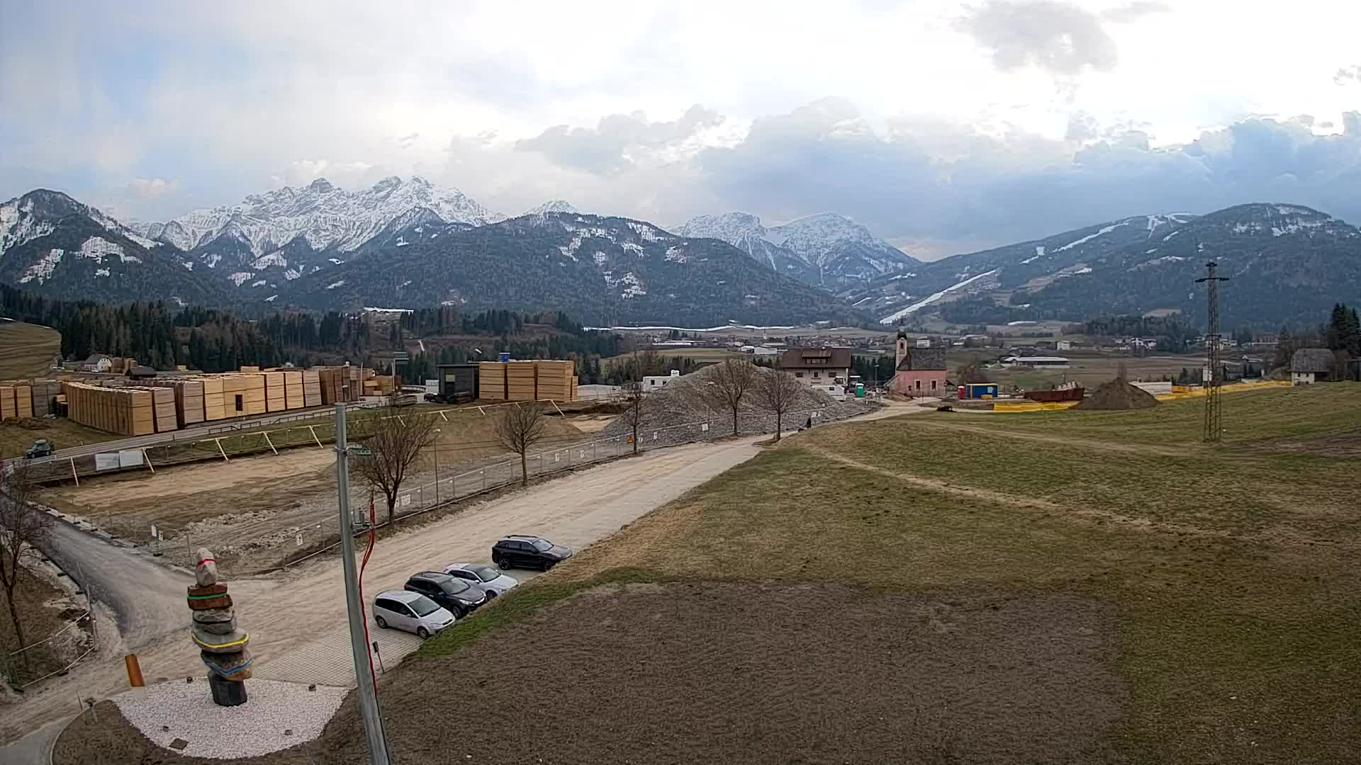 Webcam Rasun / Plan de Corones – Vista live dalla Valle di Anterselva