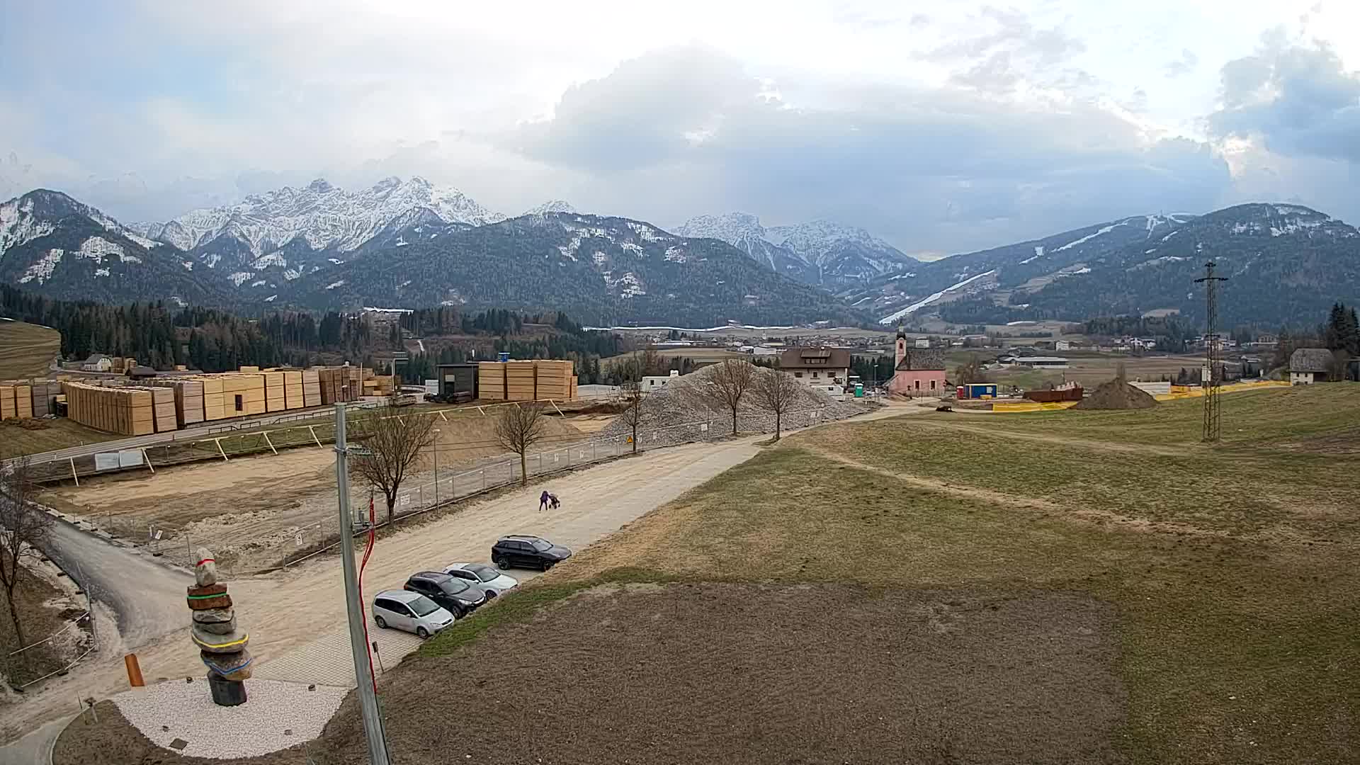 Webcam Rasun / Plan de Corones – Vista live dalla Valle di Anterselva