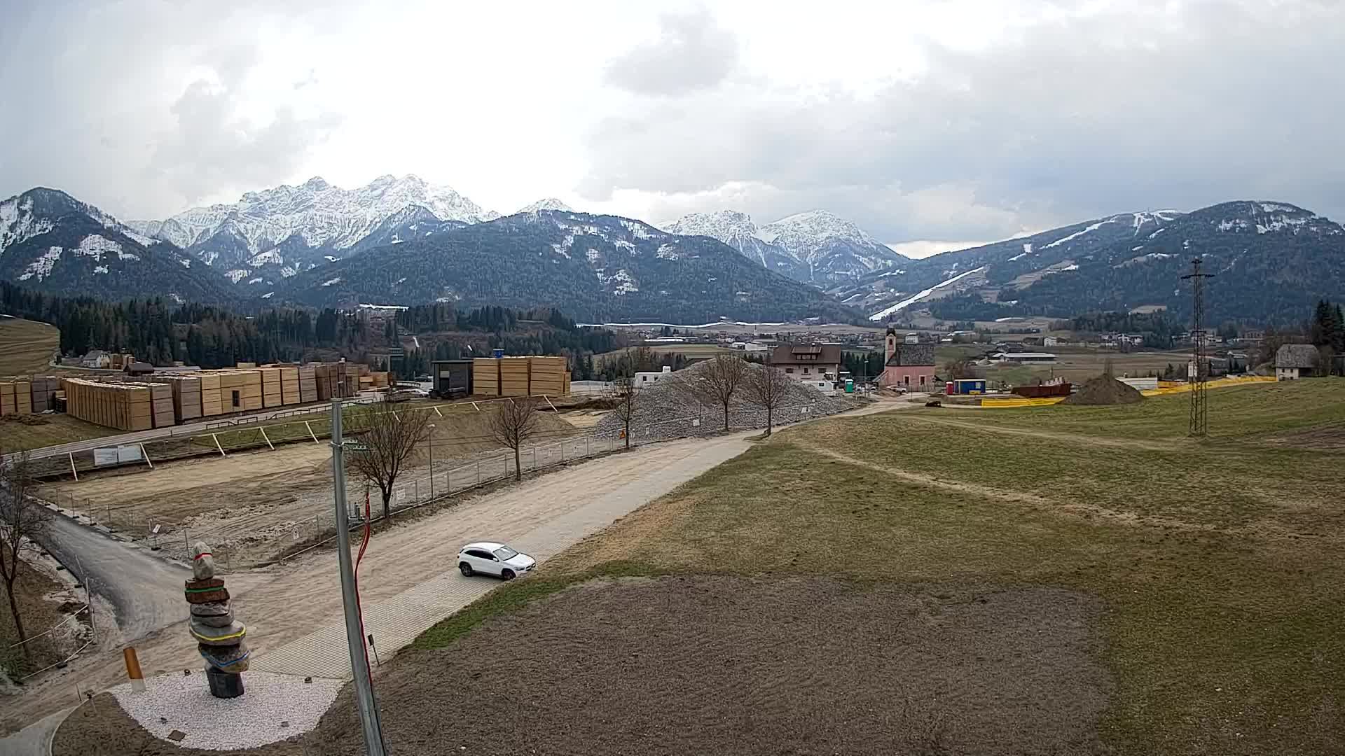 Webcam Rasun / Plan de Corones – Vista live dalla Valle di Anterselva