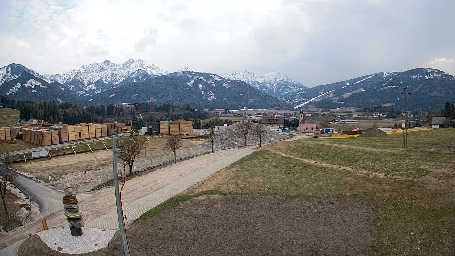Webcam Rasun / Plan de Corones – Vista live dalla Valle di Anterselva