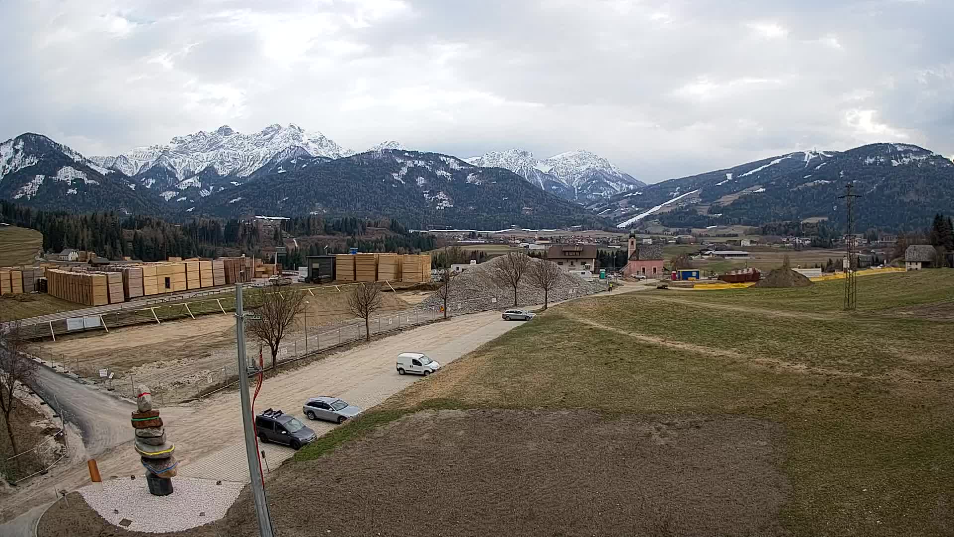 Webcam Rasun / Plan de Corones – Vista live dalla Valle di Anterselva